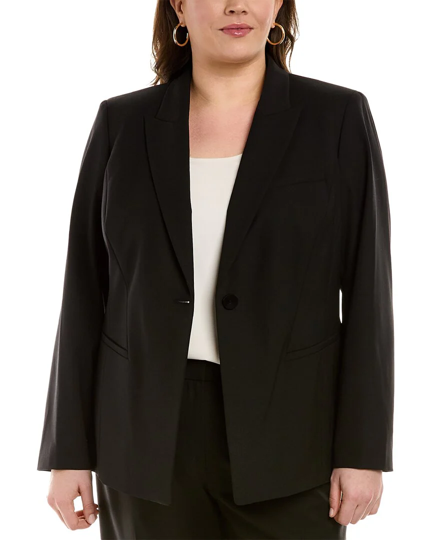 Lafayette 148 New York Plus Harvey Wool-Blend Jacket