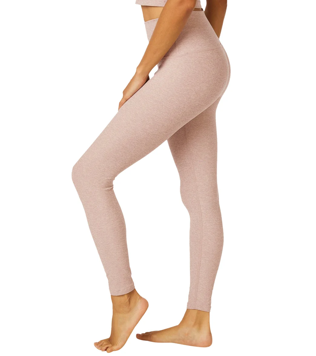 Beyond Yoga Spacedye High Waisted Caught In The Midi 7/8 Yoga Leggings Chai