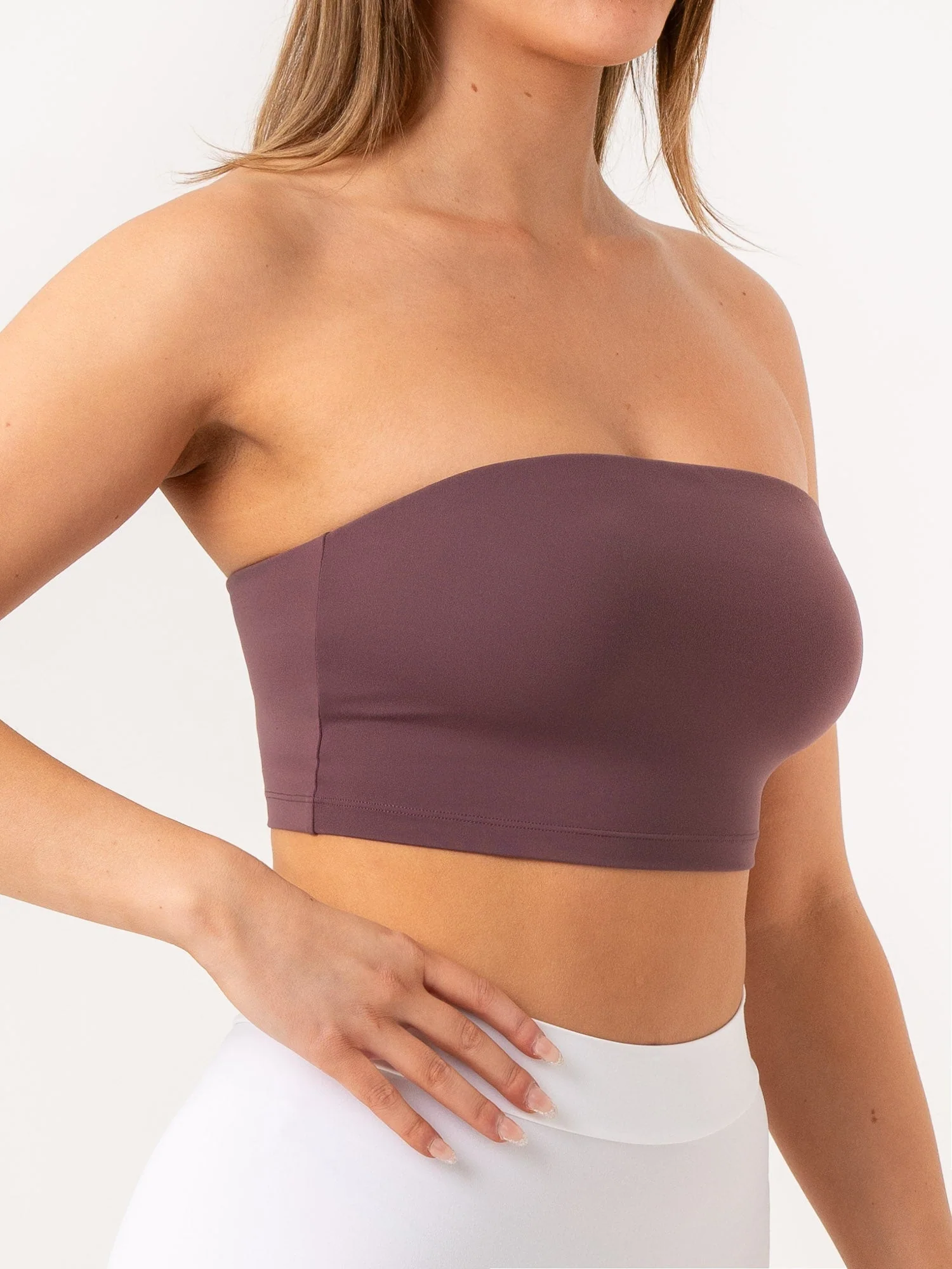 NKD Strapless Tank Bra - Plum