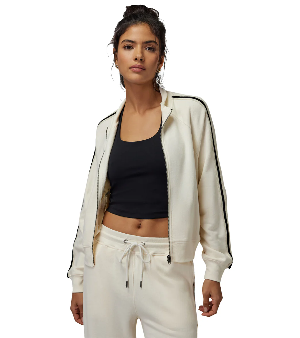 Spiritual Gangster Ruby Bomber Jacket