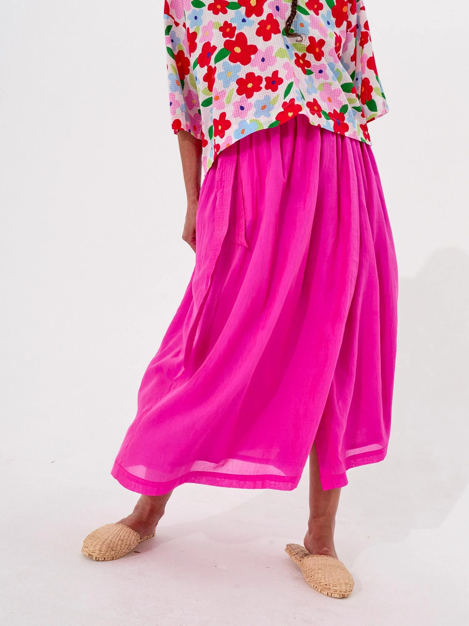 Marie Agnes Skirt In Pivoine