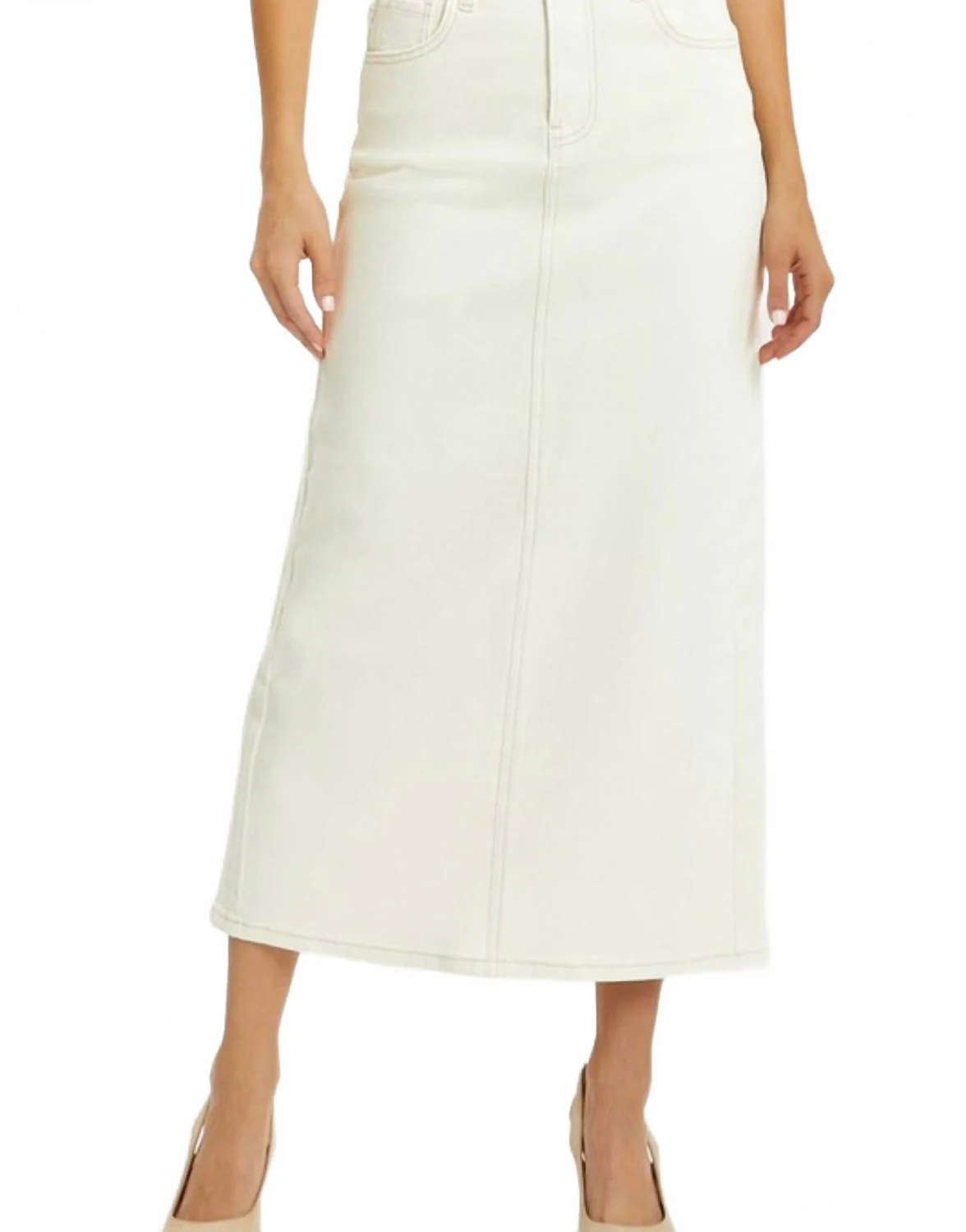 Women's The Moment Skirt In Cream