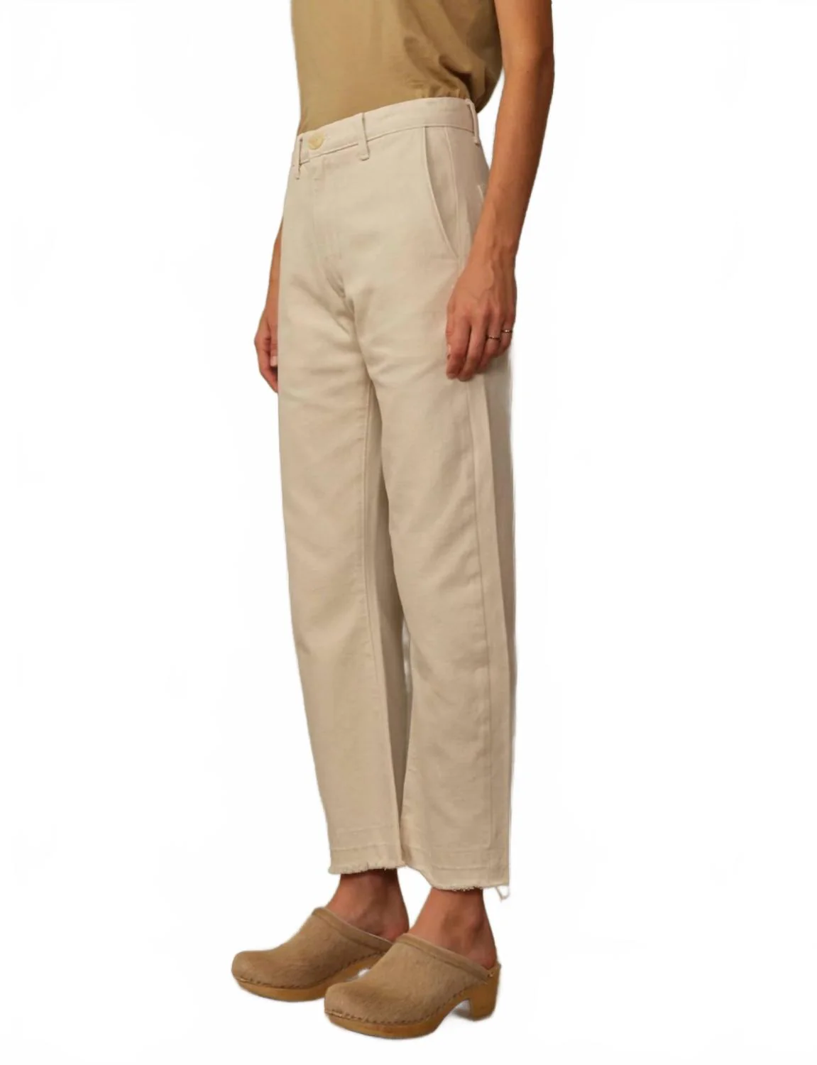 Cotton Pilon Pant In Canvas