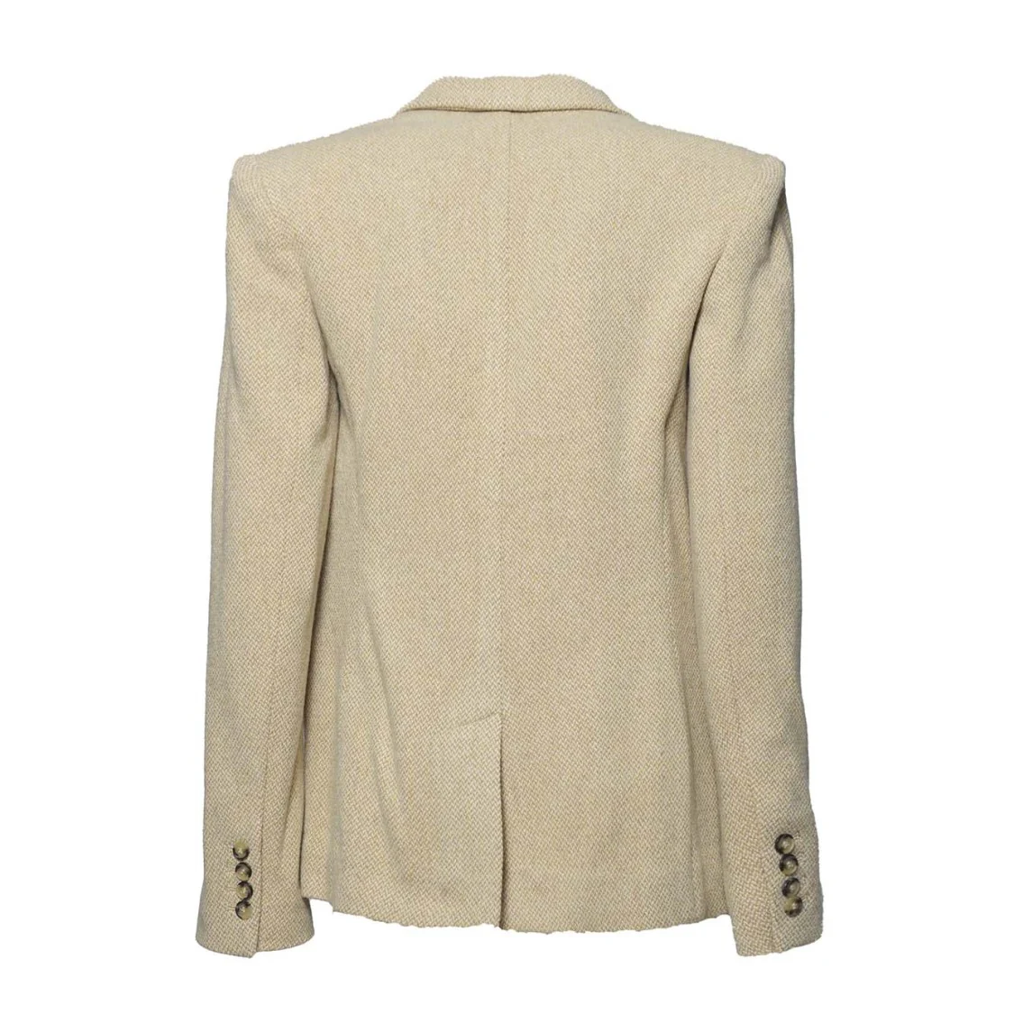 Ecru Wool Louison Jacket