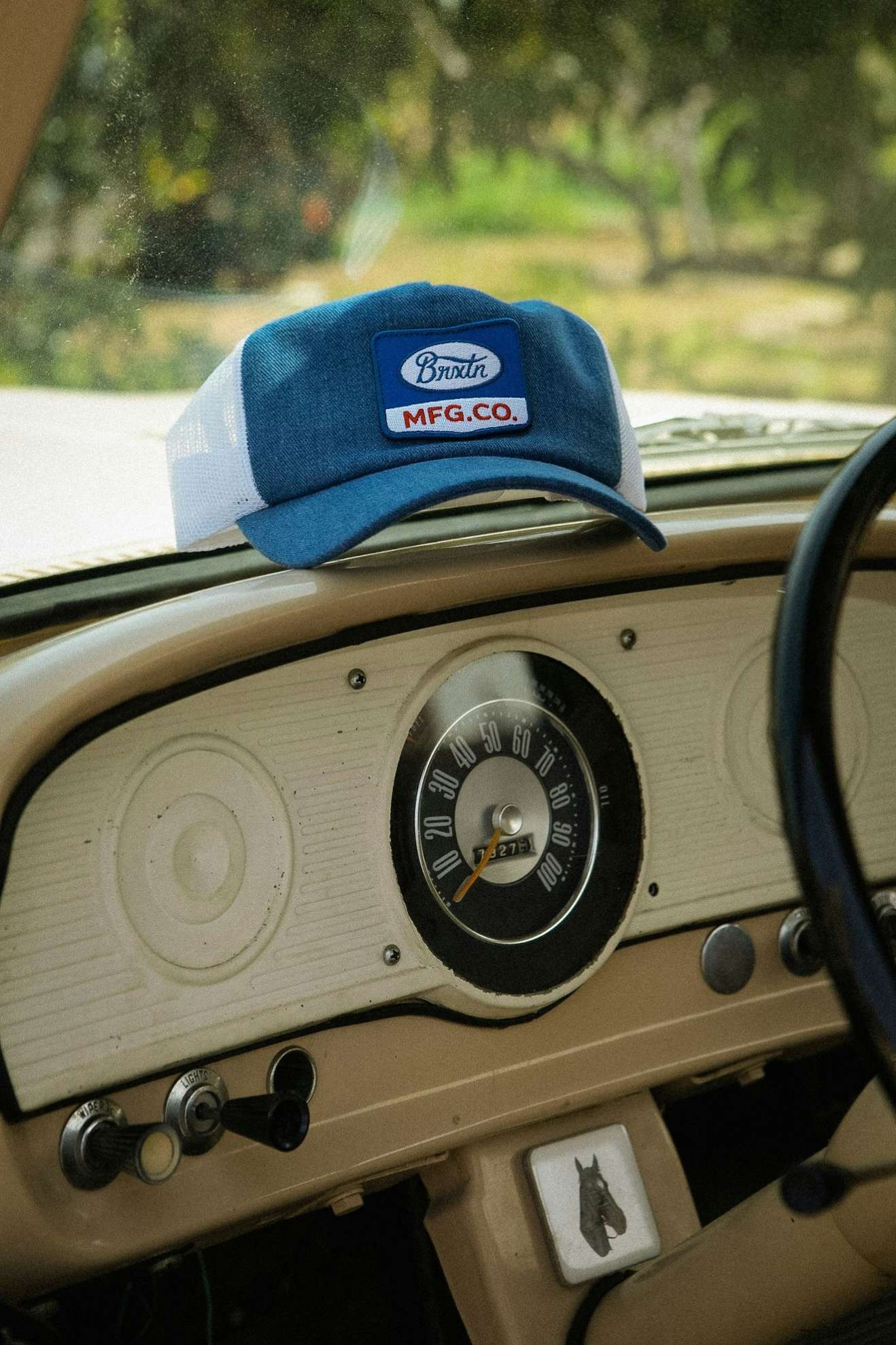 Phillips Netplus Trucker Hat - Denim/White