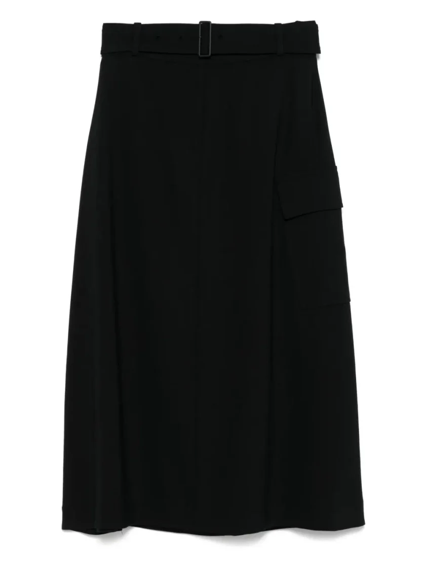 Pernette Midi Skirt With Concealed Fastening