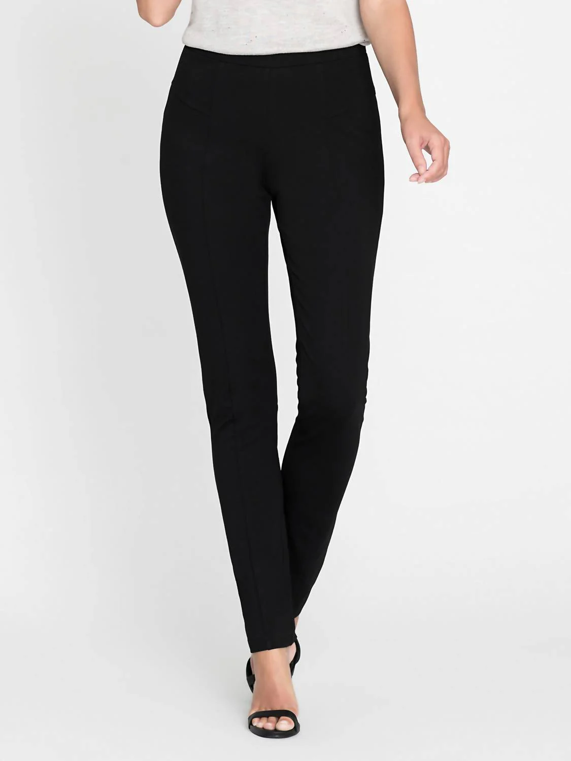 Ponte Pants In Black