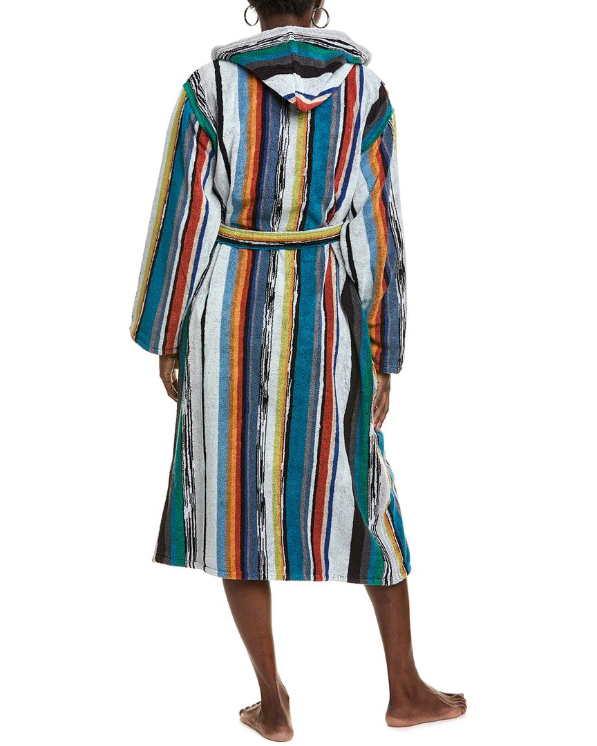 Missoni Home Wooden Accappatoio Cappuccio Mod Bathrobe