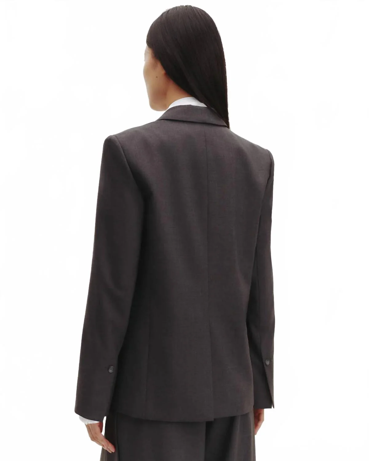 Tabitha Blazer In Dark Charcoal