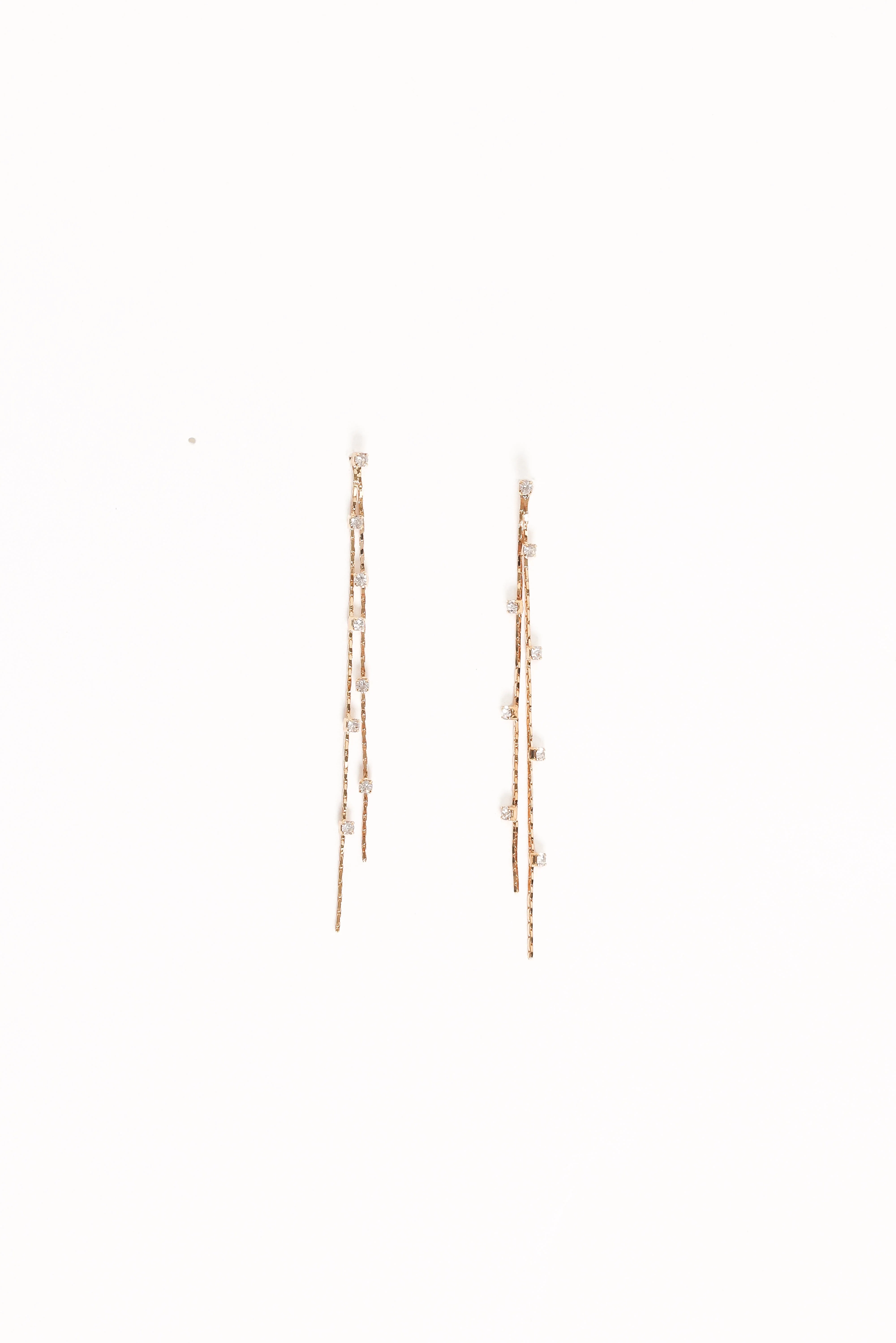 Yves Drop Earrings - Gold