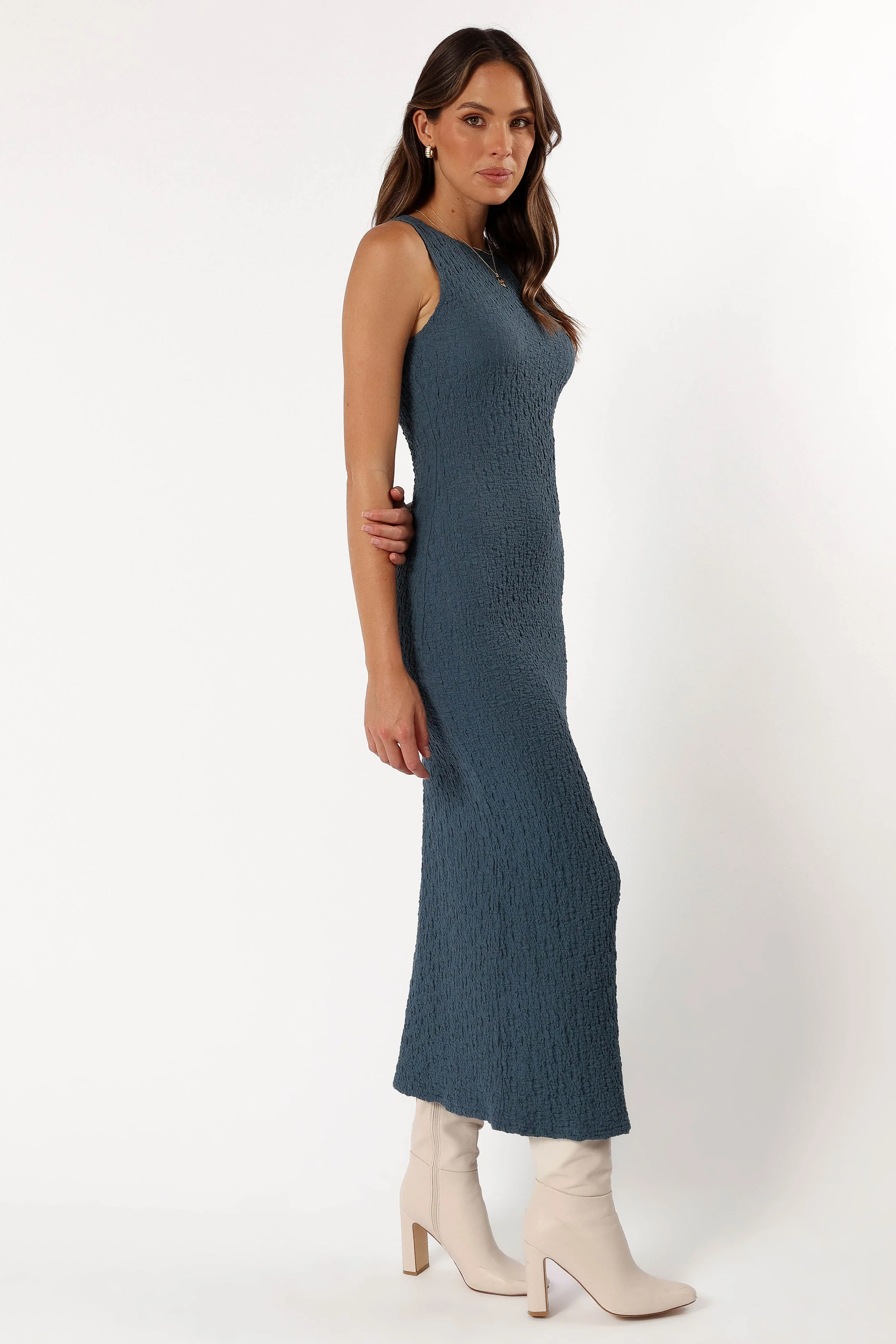 Clark Maxi Dress - Charcoal