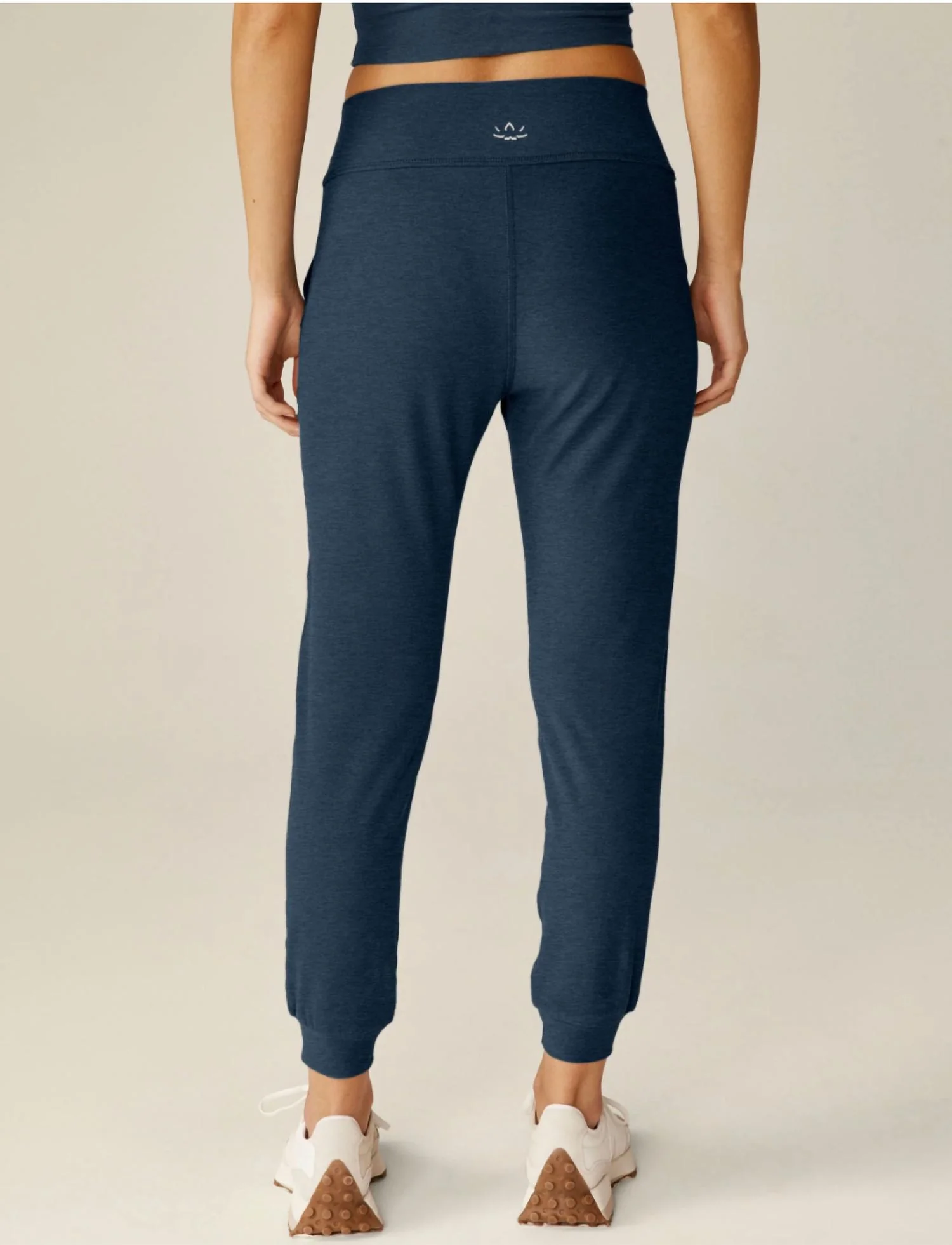 Spacedye Midi Jogger In Nocturnal Navy