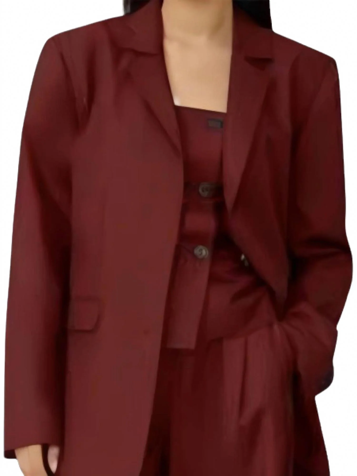 Crea Blazer In Red