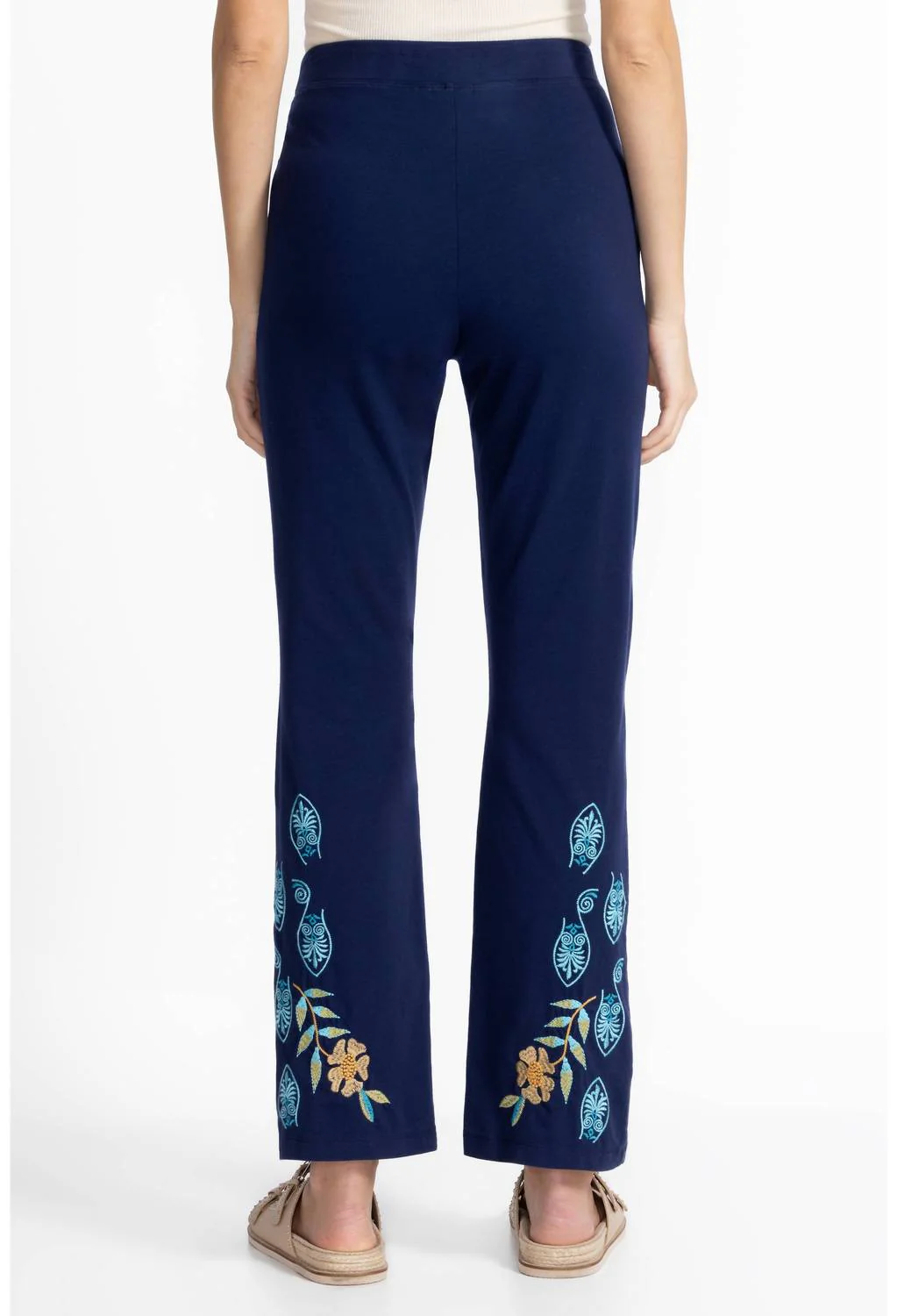 Baby Boot Legging Akari Pants In Blue Night