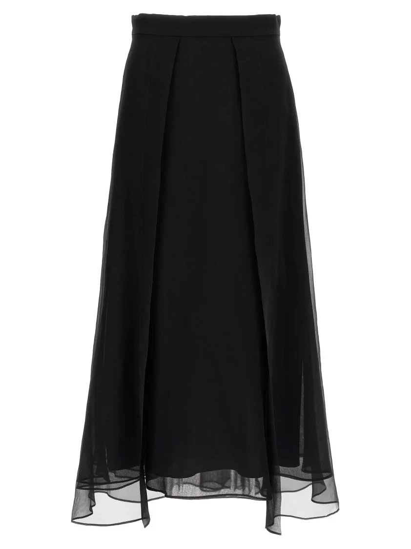 'Paneled Circle' Skirt