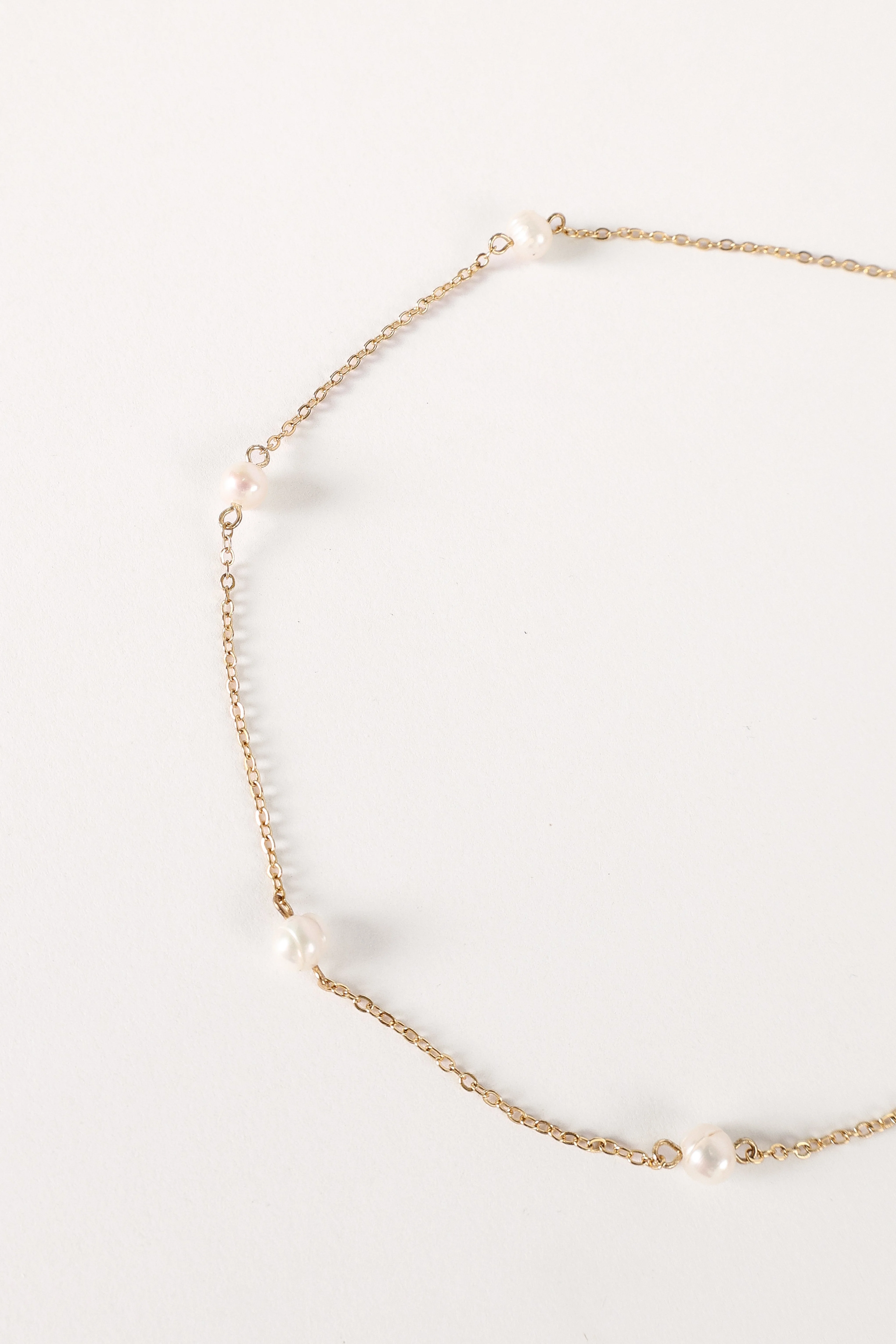 Kealy Pearl Necklace - Gold