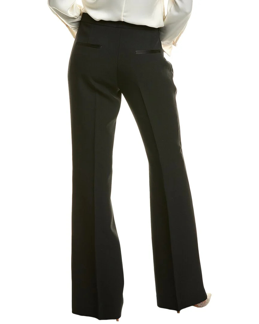Michael Kors Sable Haylee Tuxedo Silk & Wool-Blend Pant