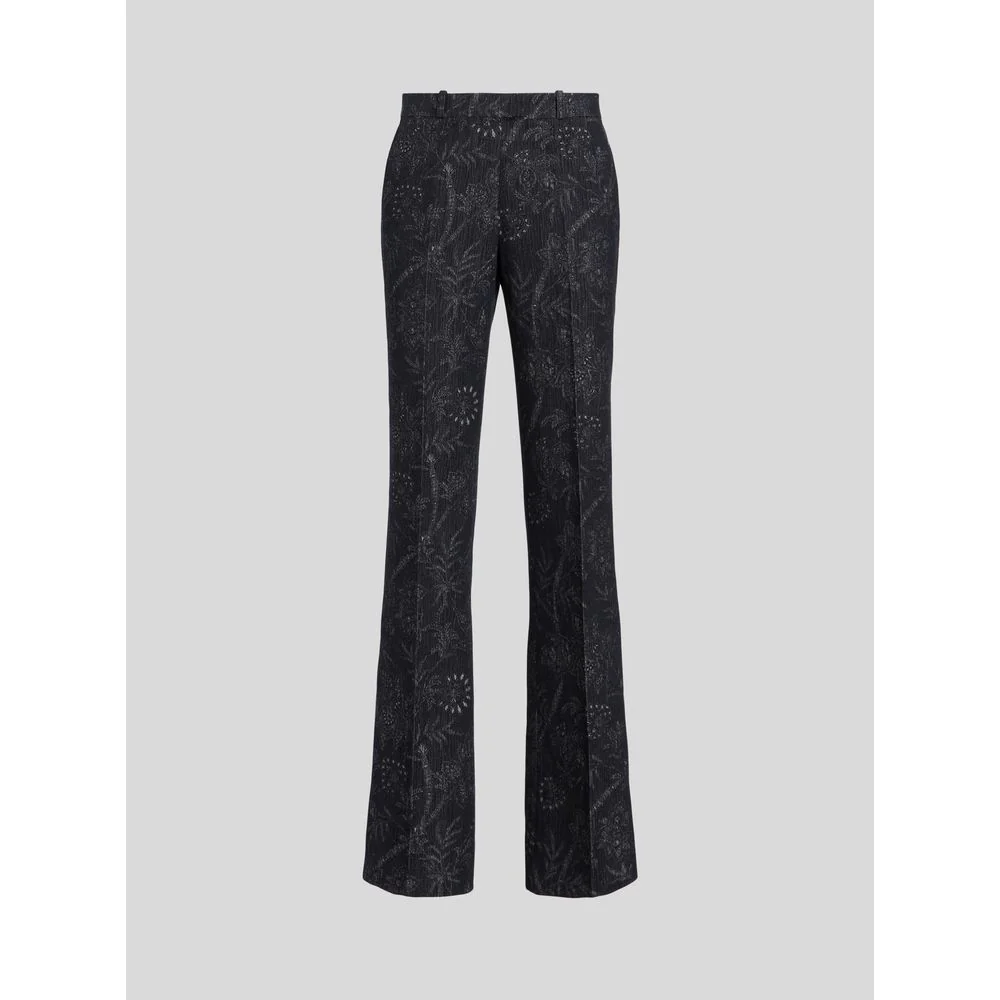 Tailored Jacquard Trousers