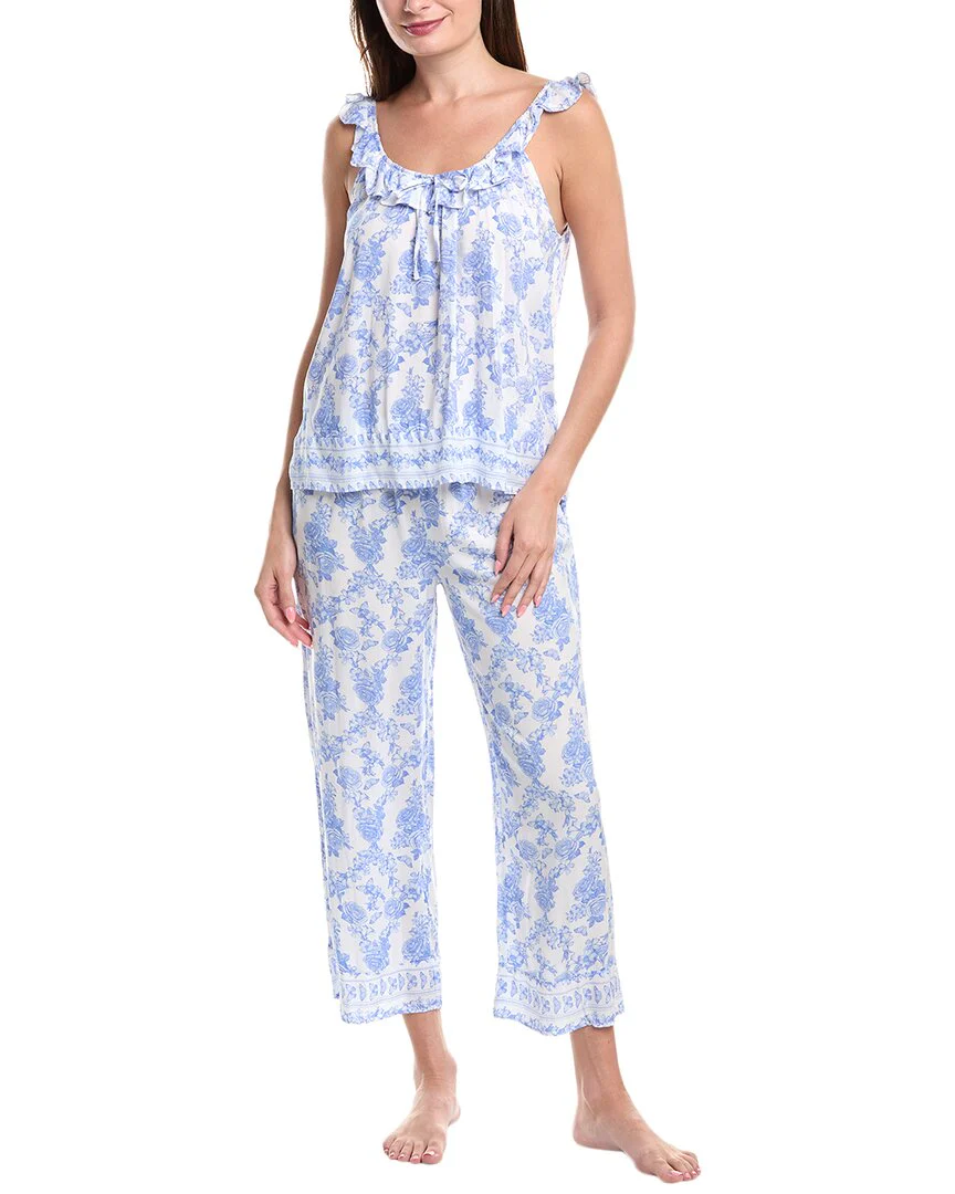 40 Winks 2pc Tank & Cropped Pant Set