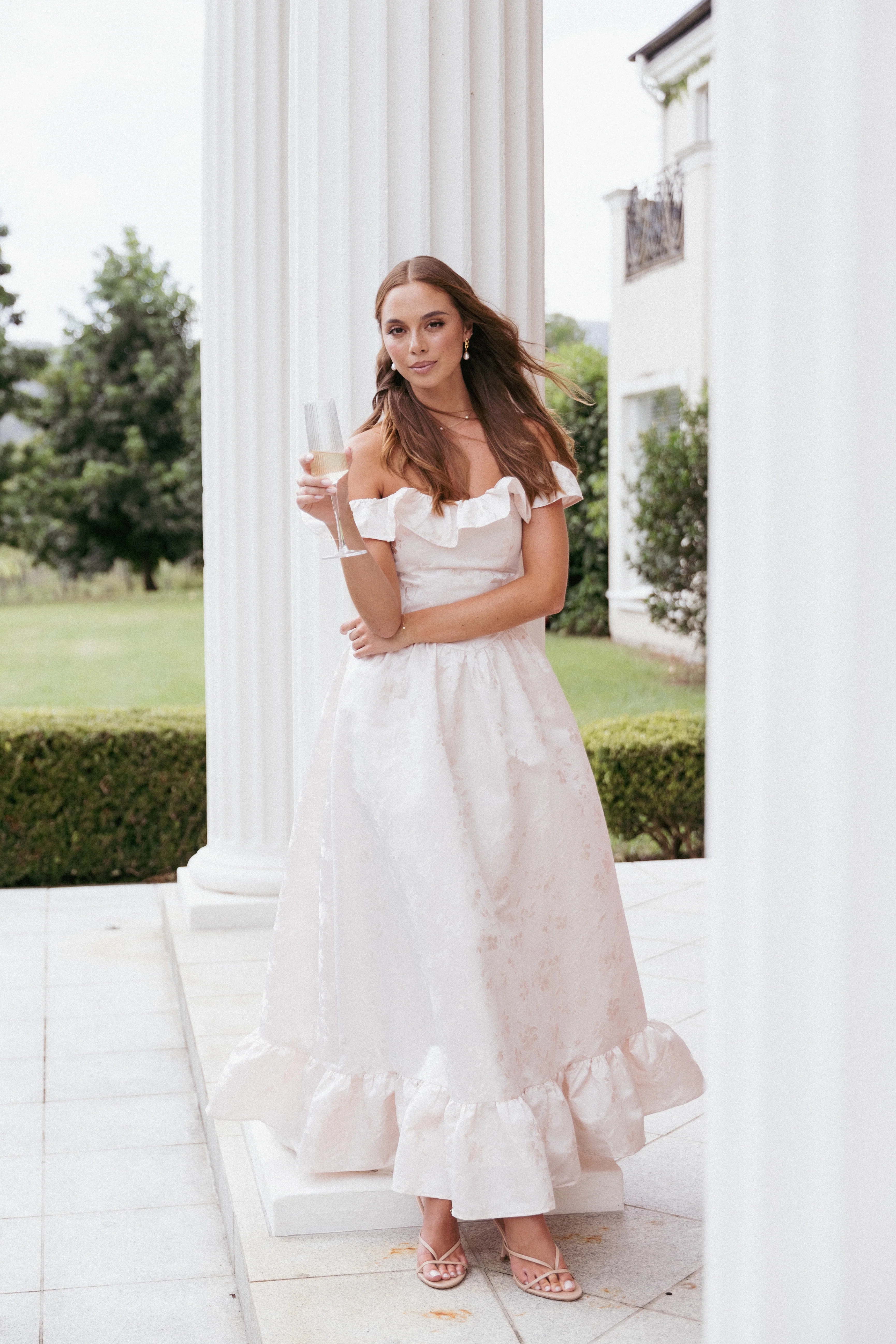 Vivien Maxi Dress - Pink