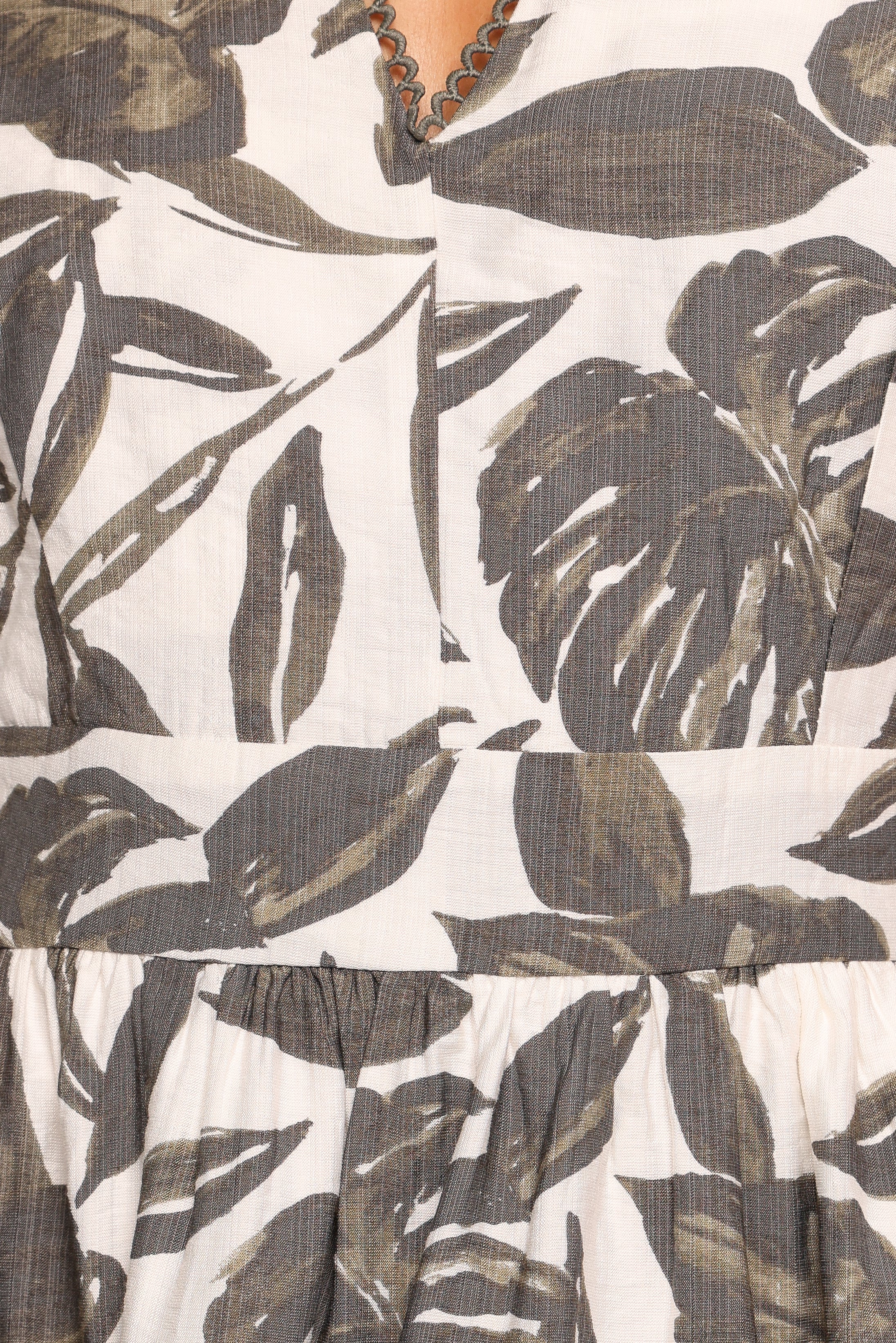 Johnson Mini Dress - Vineyard Green