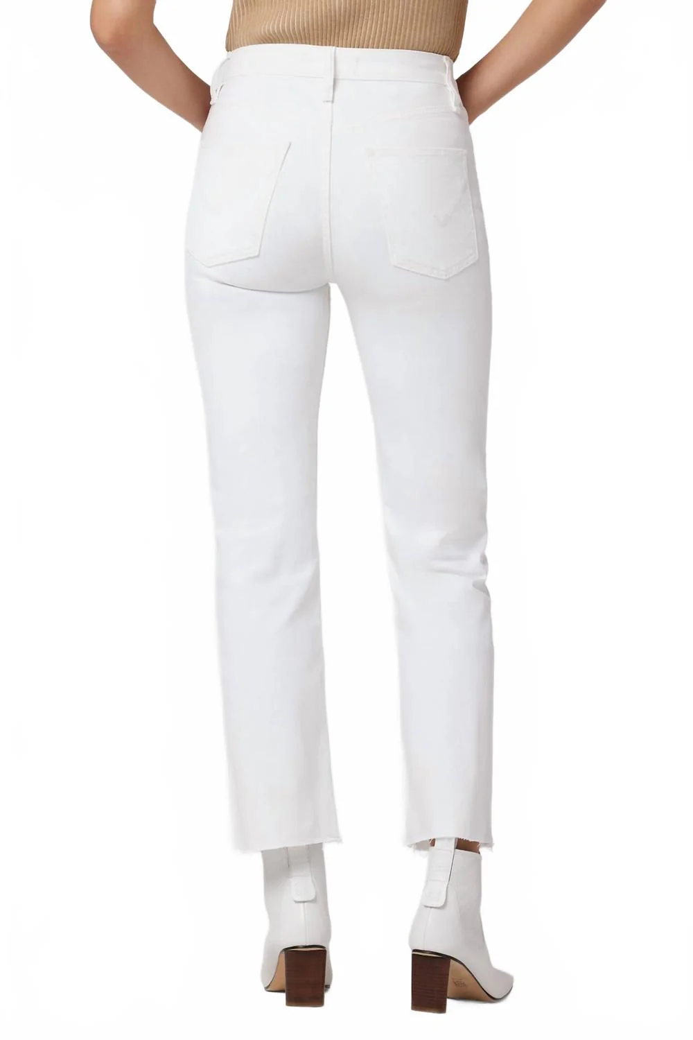 Women's Remi High Rise Straight Leg Jean In White