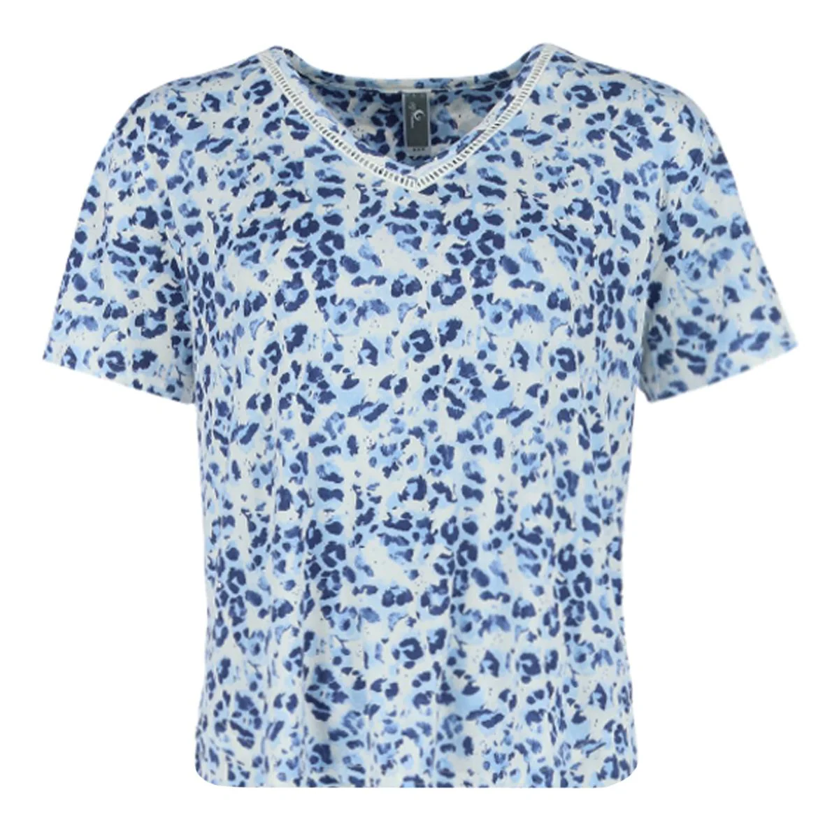 Women's V-Neck Short Sleeve Jogger Set