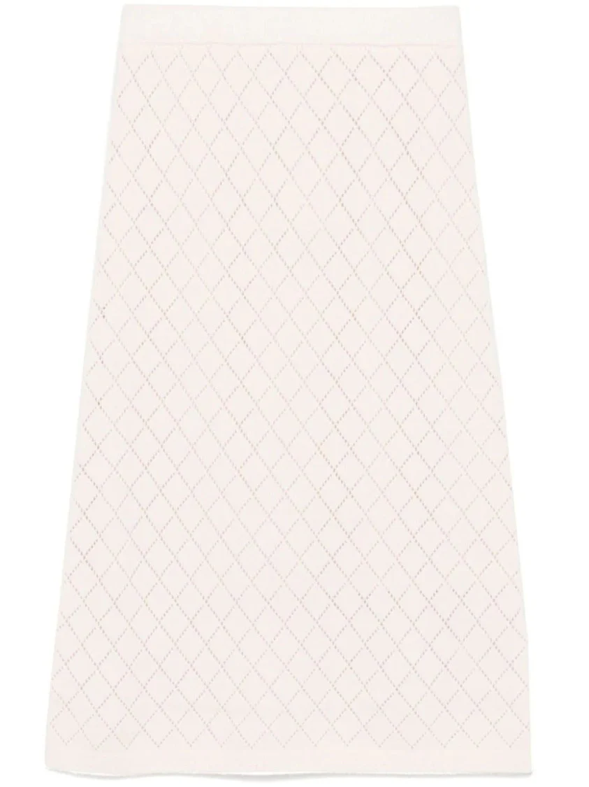 Illustration Midi Skirt