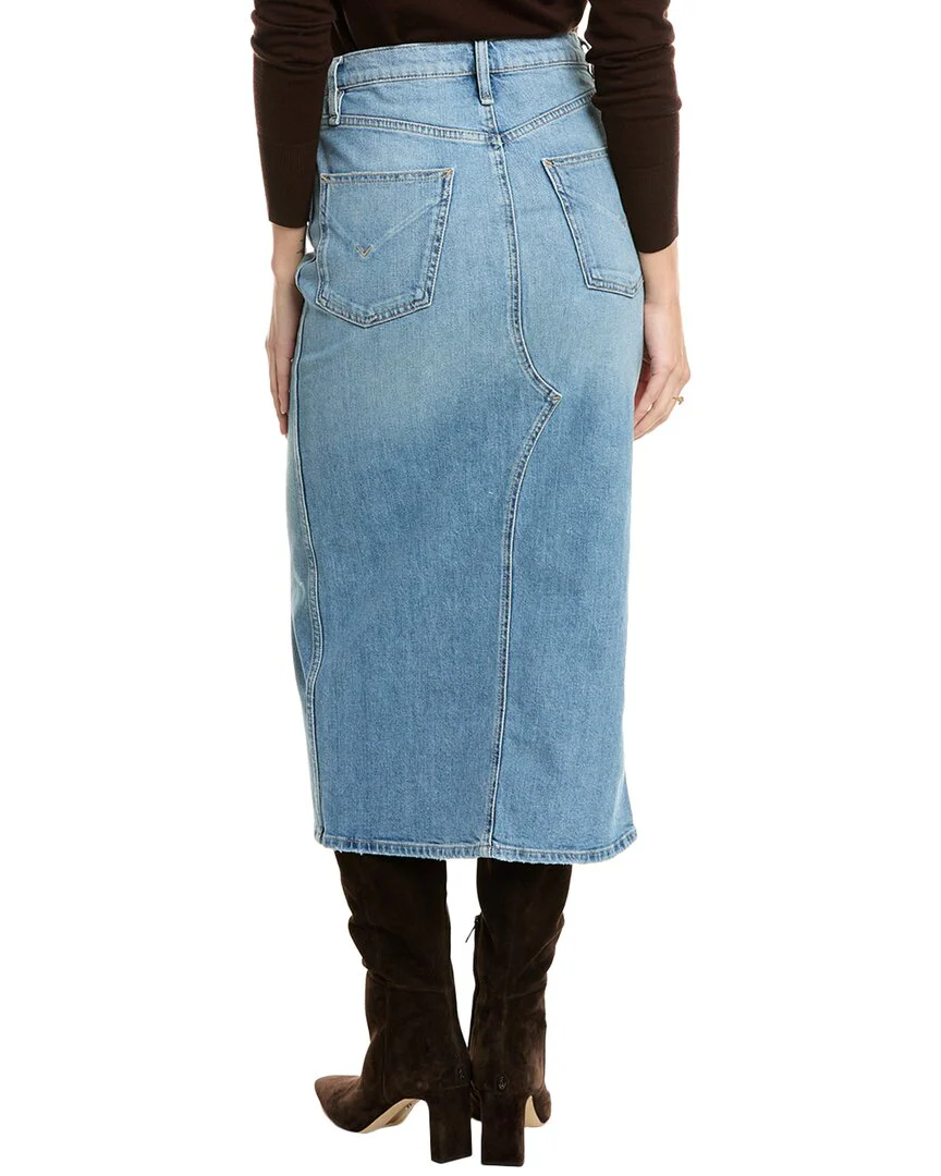 HUDSON Jeans Reconstructed Midi Skirt