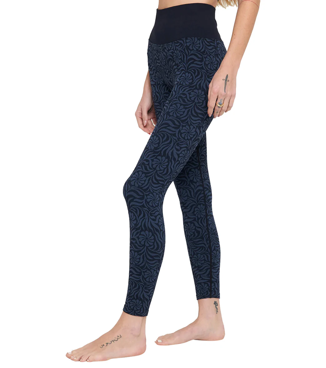 Spiritual Gangster Seamless Jacquard 7/8 Legging