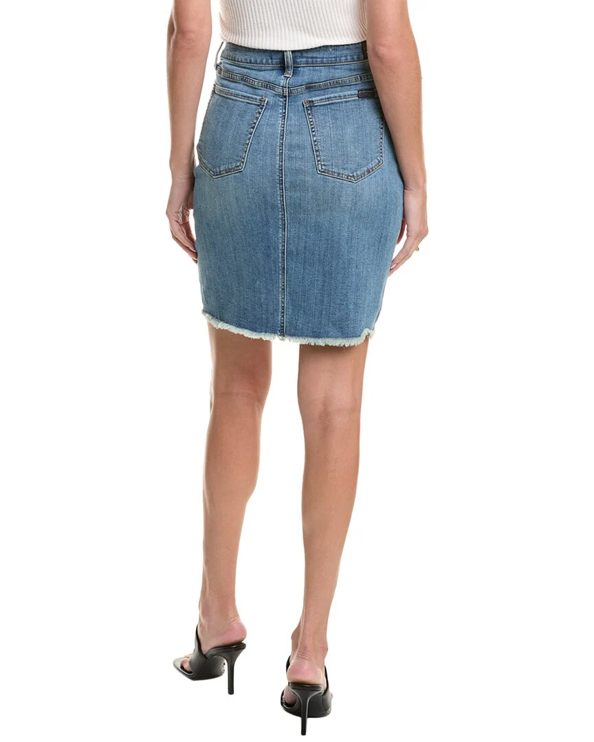7 For All Mankind Fray Hem Pencil Skirt