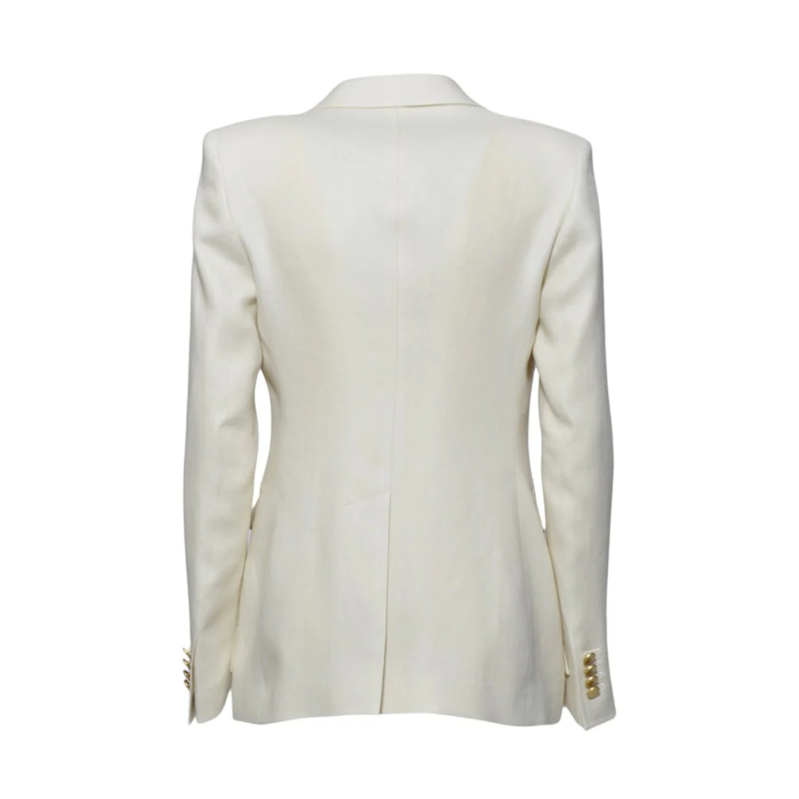 Honey Ivory Linen Twill Jacket