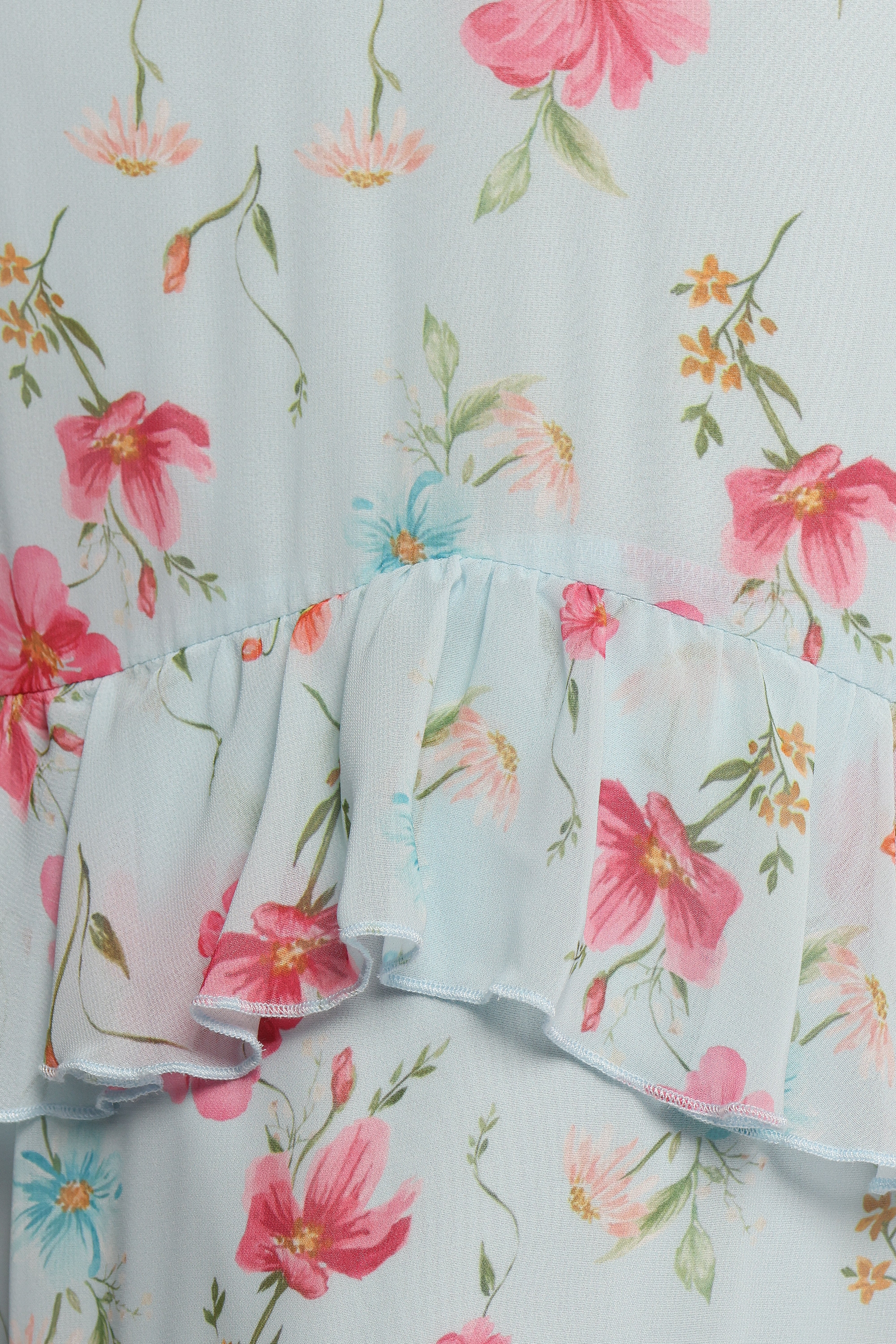 Irelynn Maxi Dress - Blue Floral