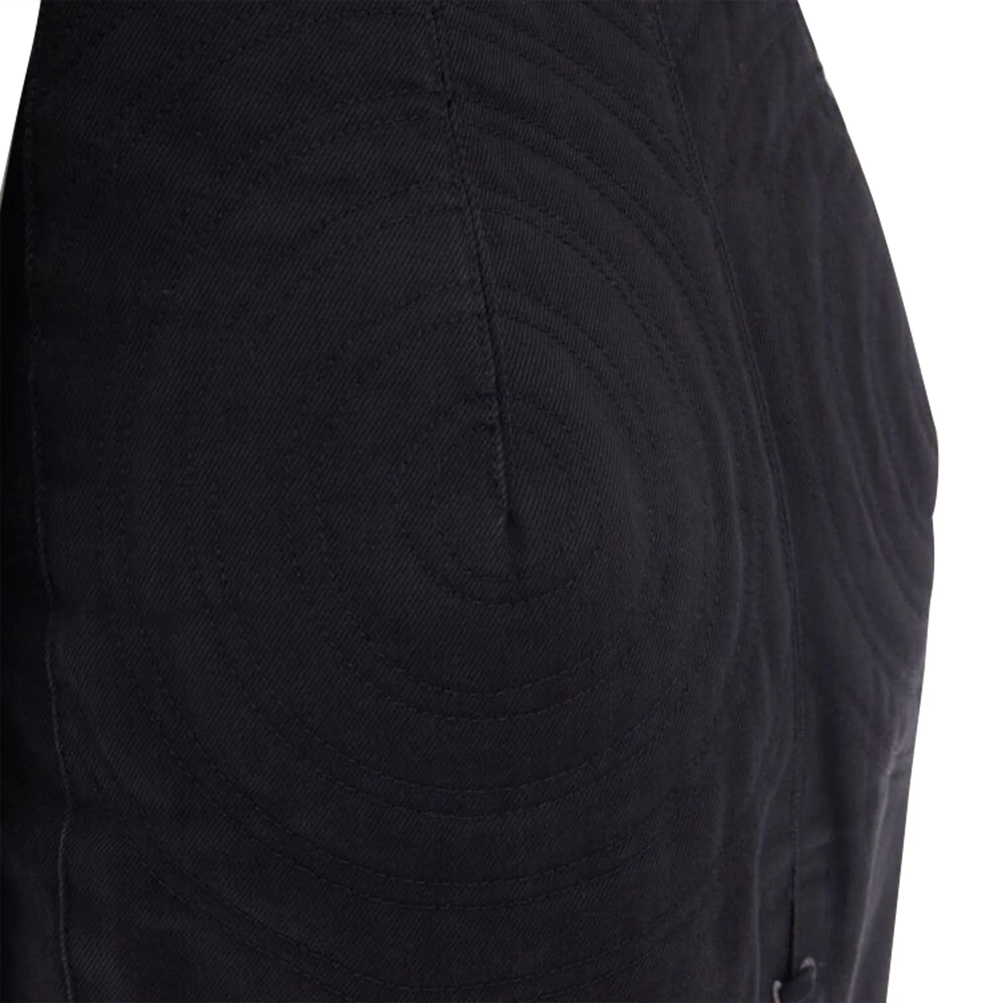 Jean Paul Gaultier circle stitch padded bum skirt