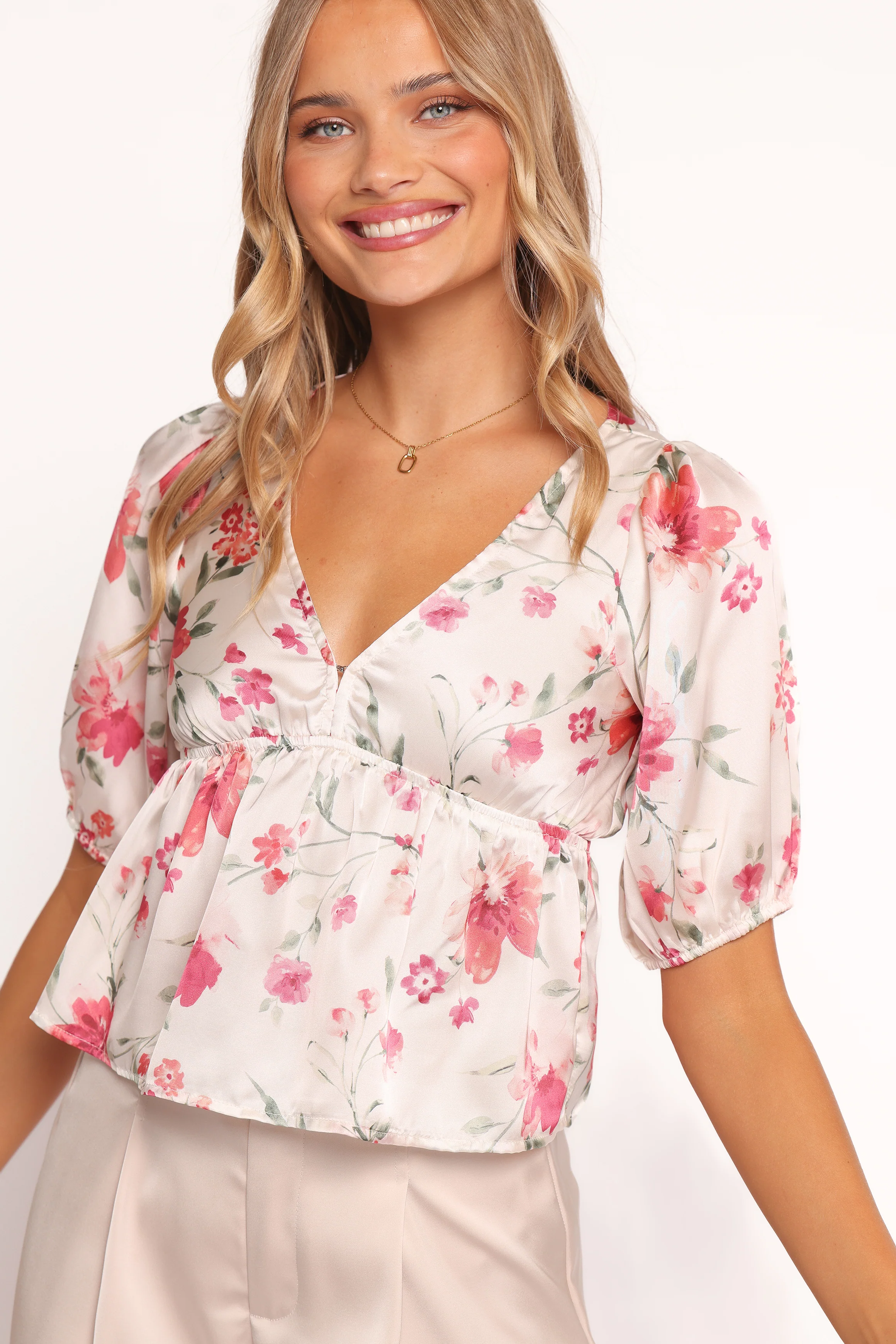 Tove Top - Cameo Floral