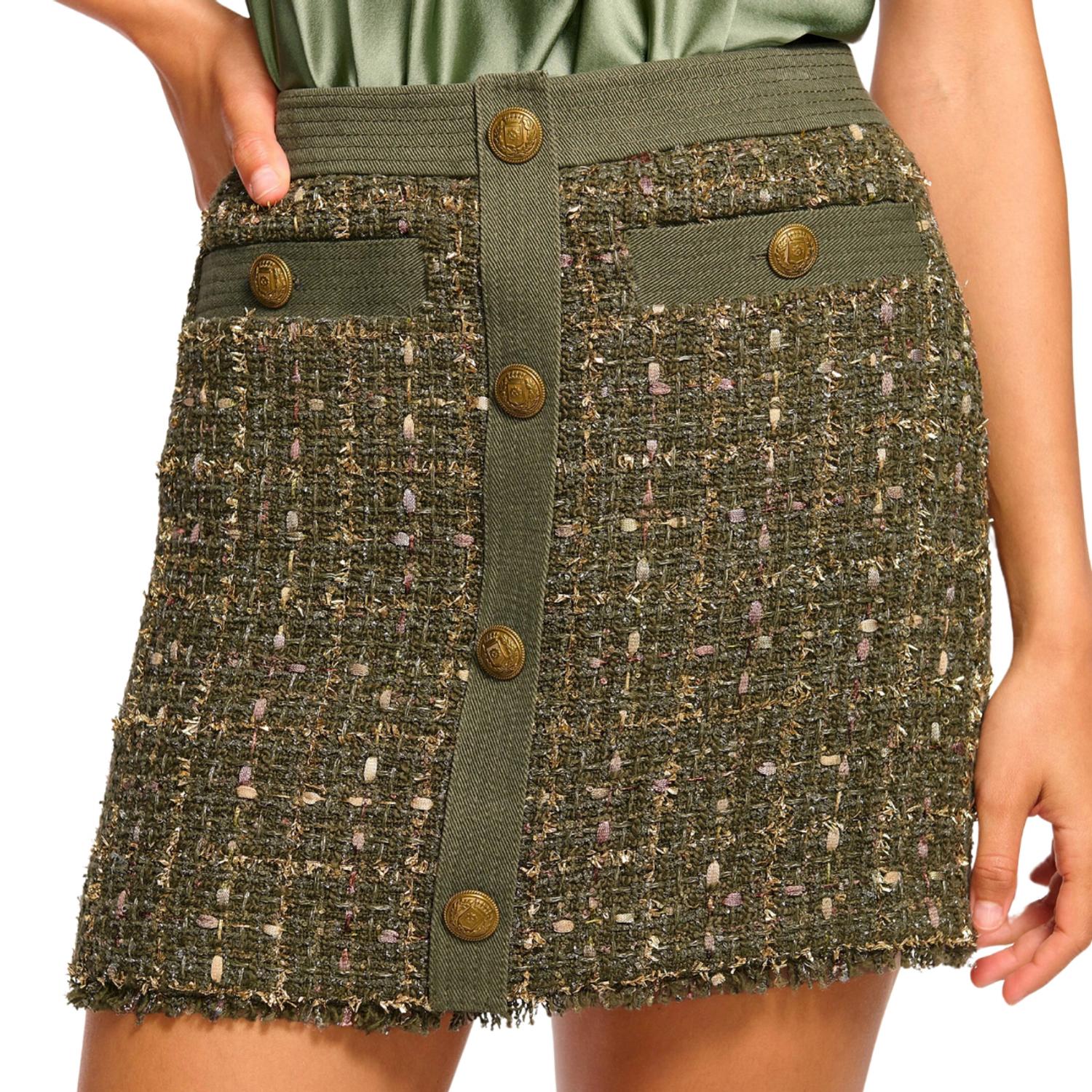 Denver Skirt In Dark Sage