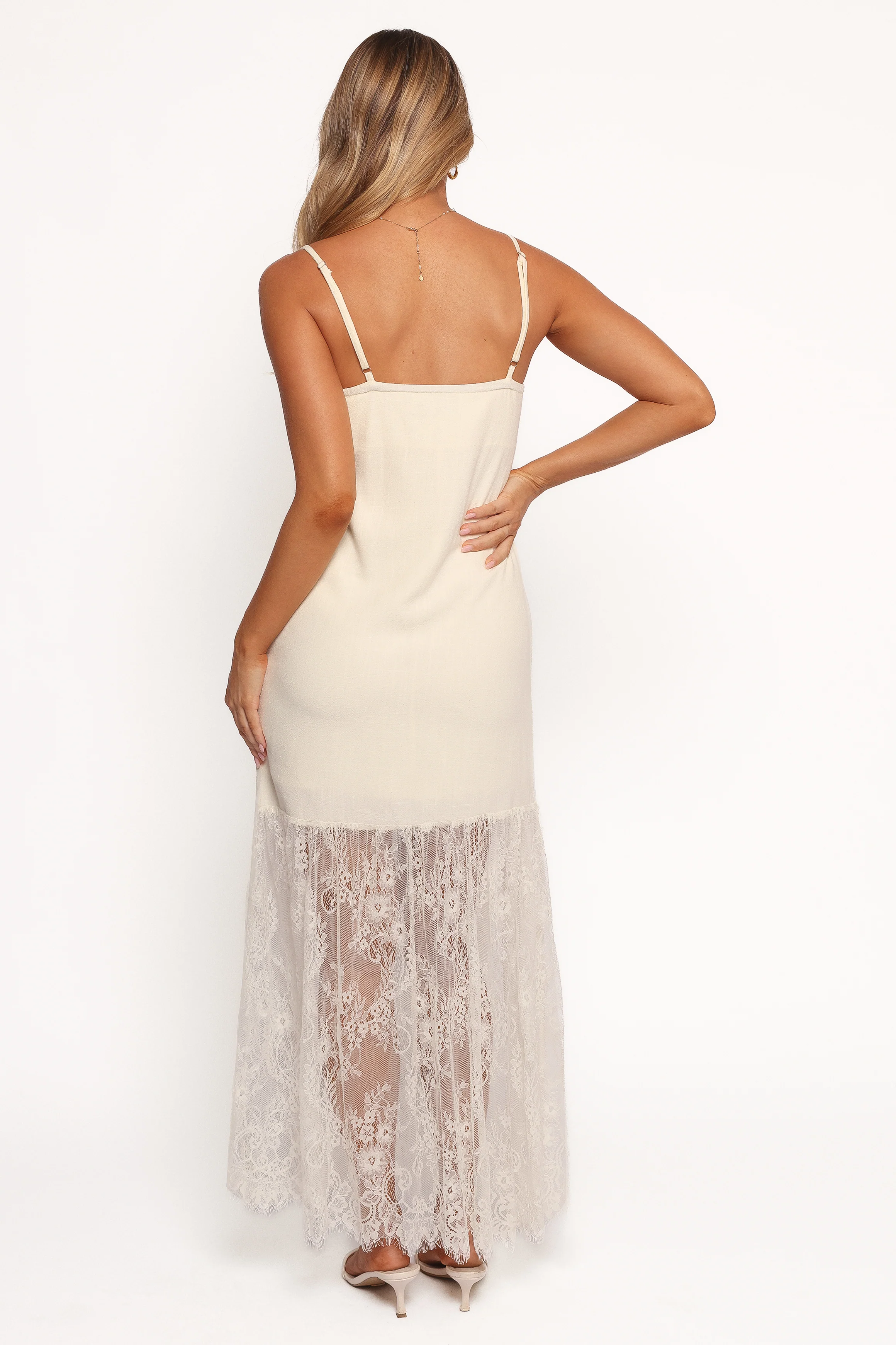 Grant Midi Dress - Cream
