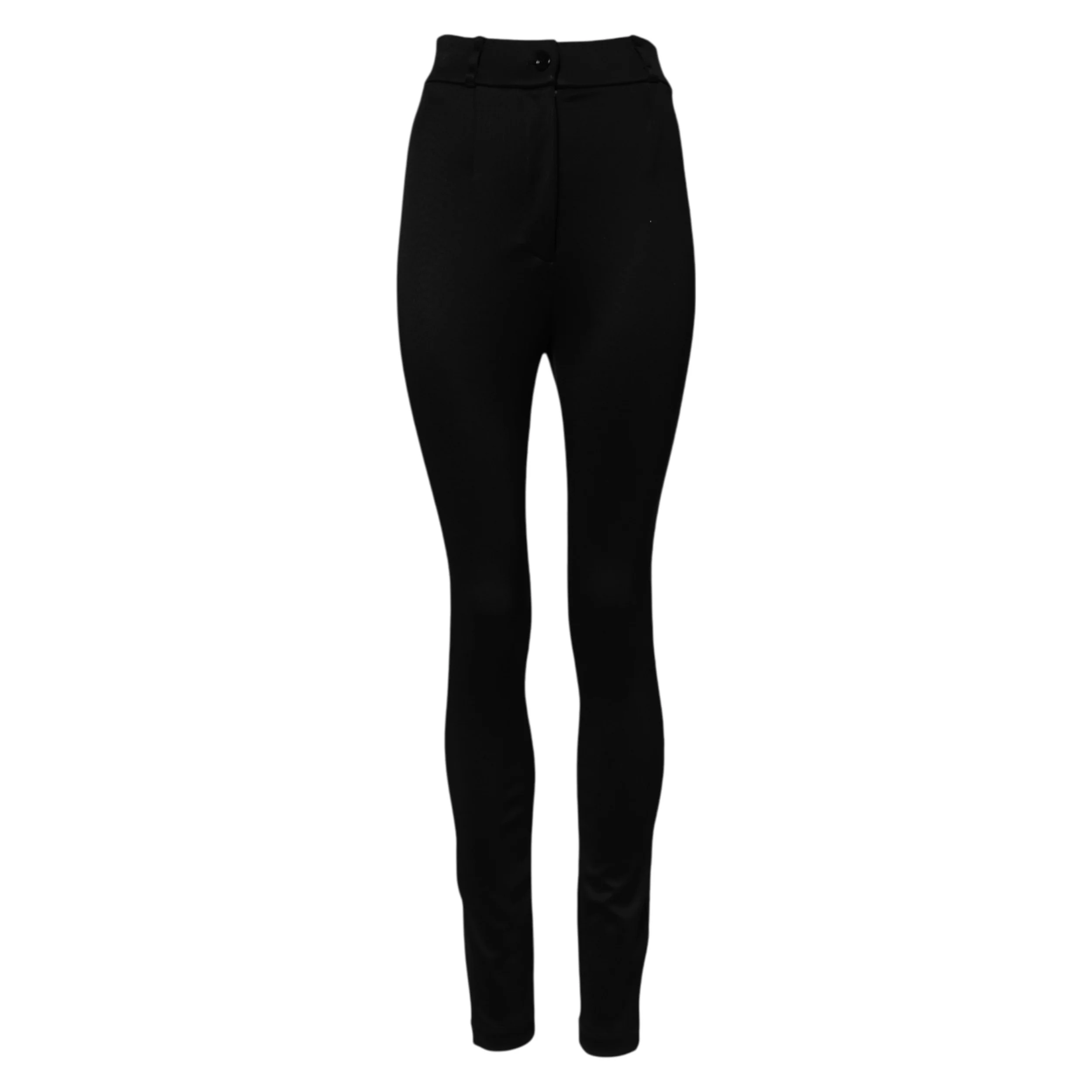 Dolce & Gabbana Nylon High Waist Skinny Leggings Women's Pants