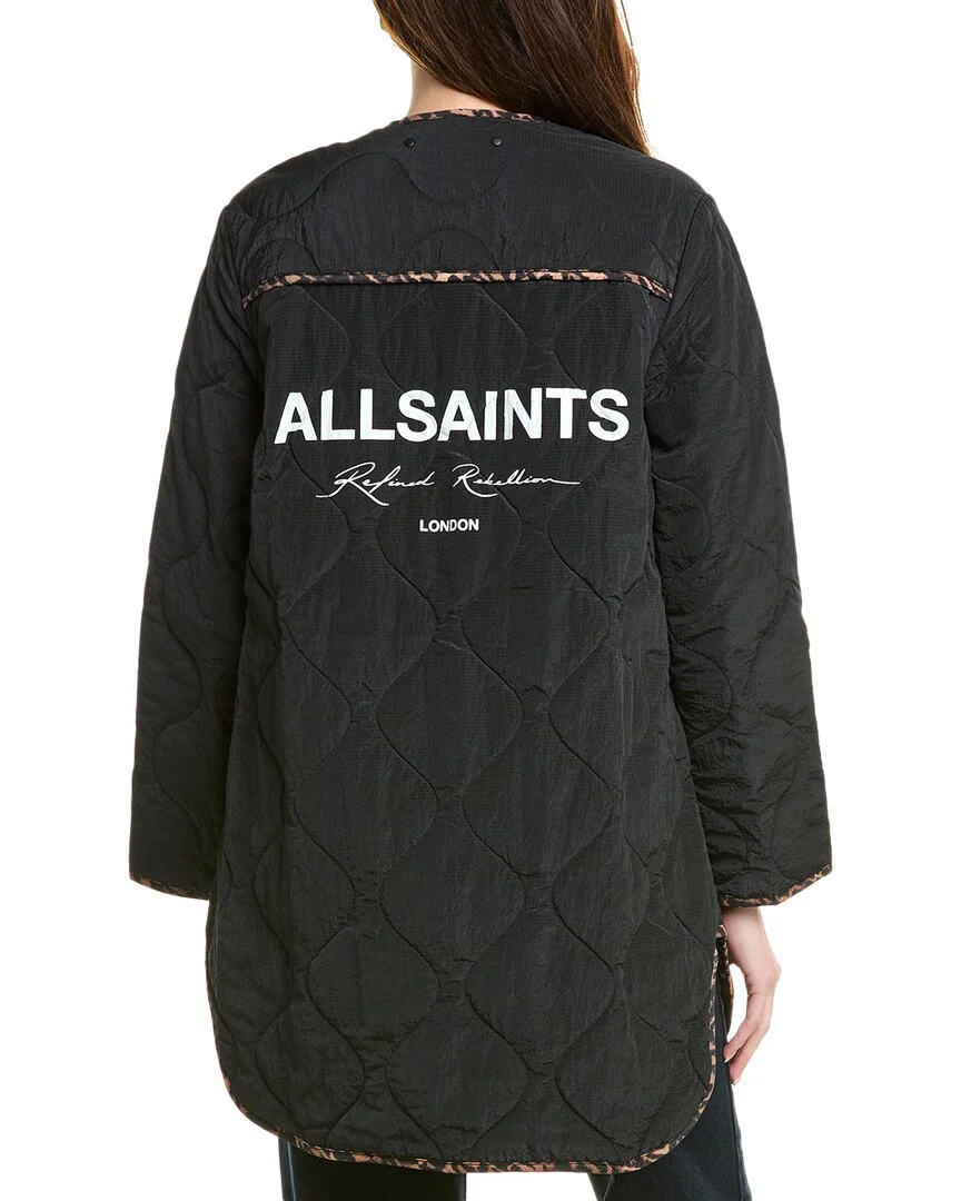 AllSaints Phyllis Leppo Reversible Liner Coat