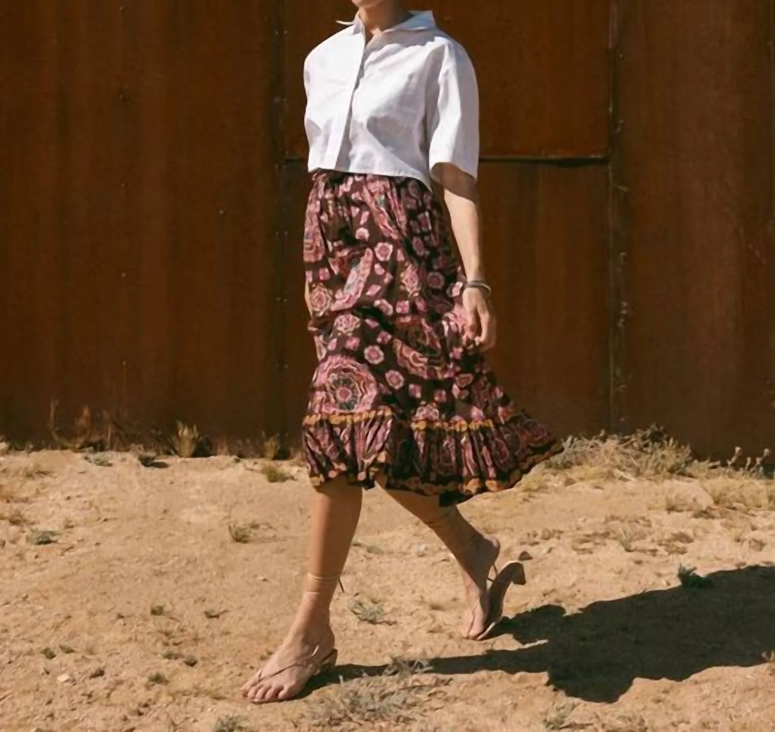 Casey Midi Skirt In Avalon