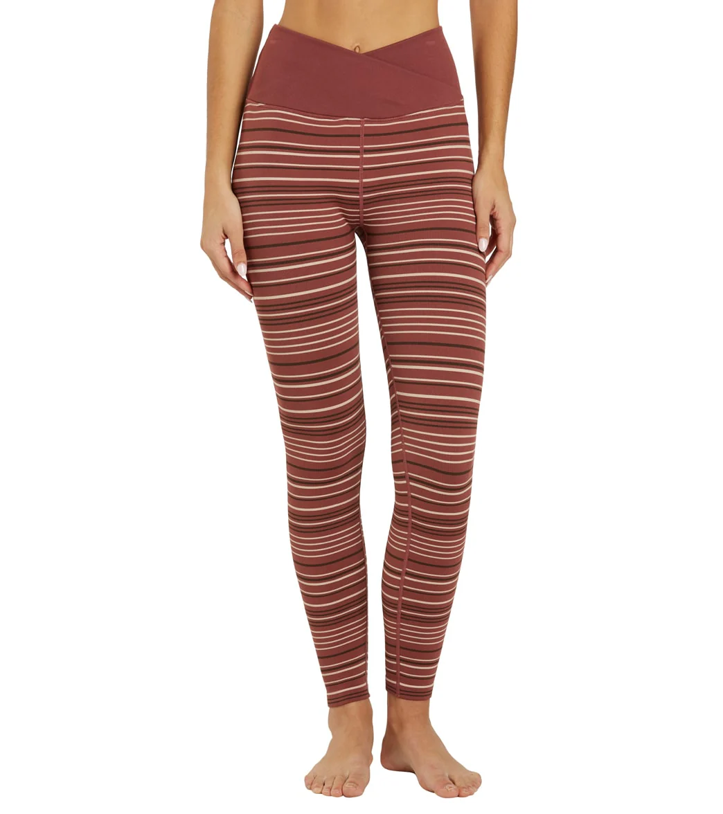 Spiritual Gangster Wrap Front Love Sculpt 7/8 Legging