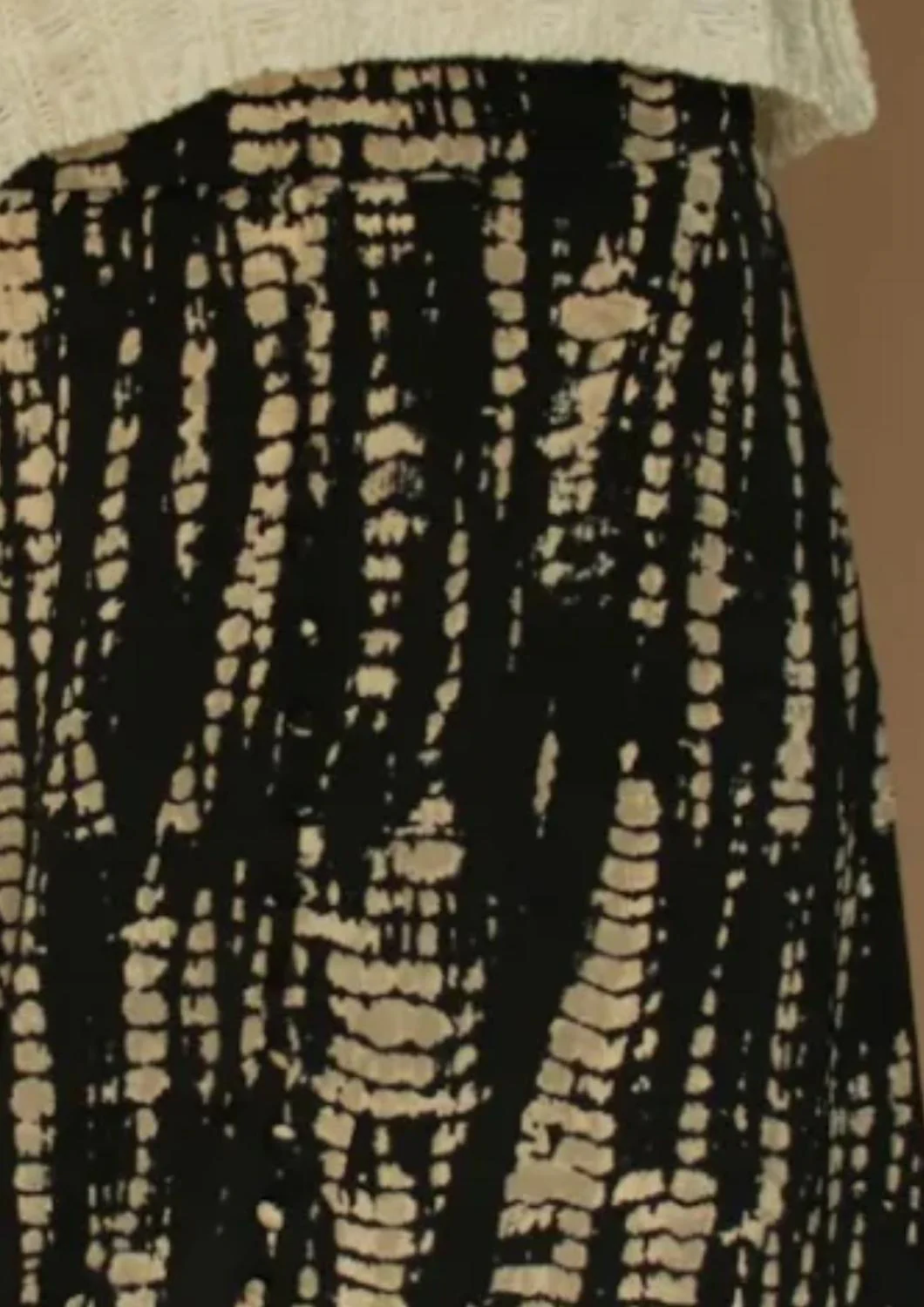 Demi Skirt In Black/beige