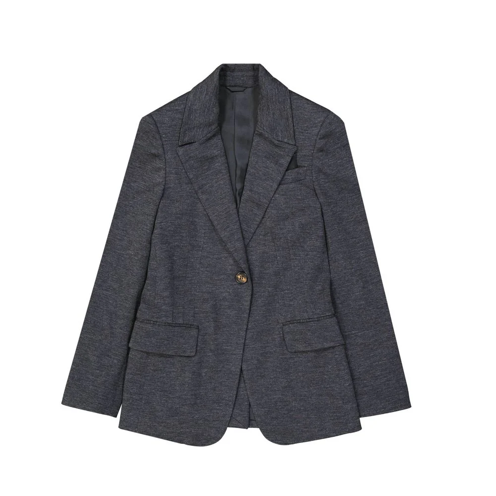 Brunello Cucinelli Wool Women's Blazer