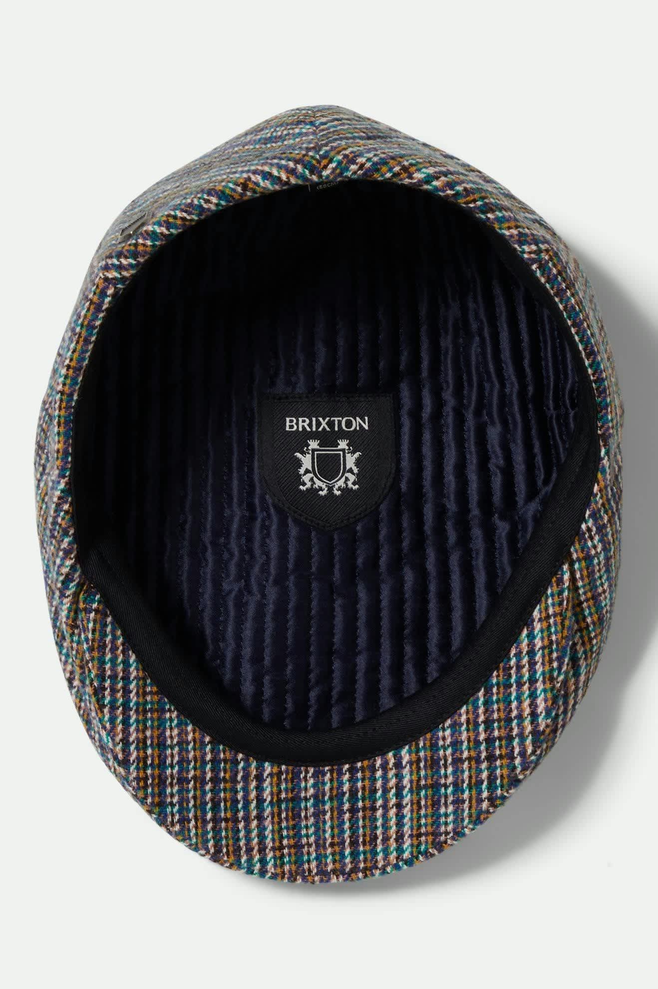 Hooligan Flat Cap - Multi Plaid