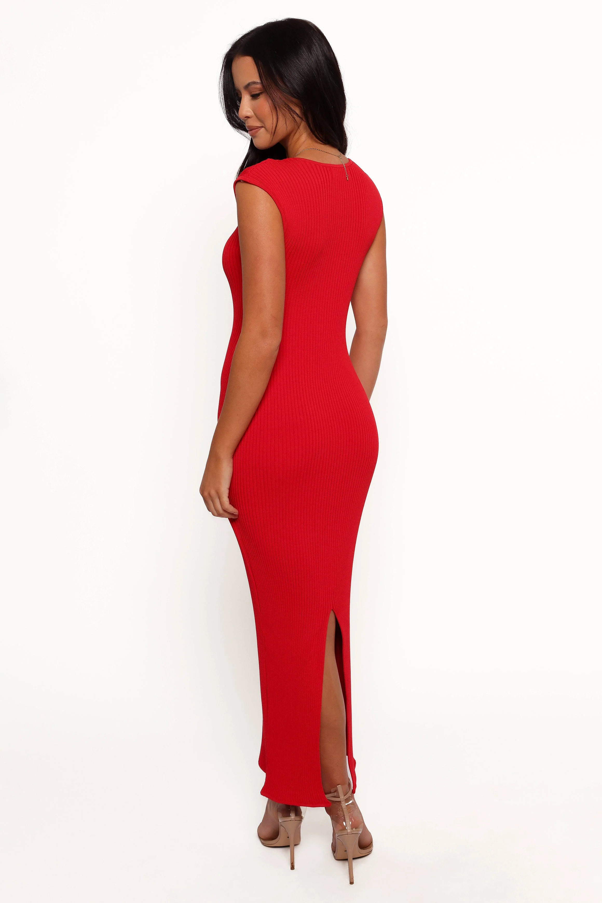 Robin Midi Dress - Red