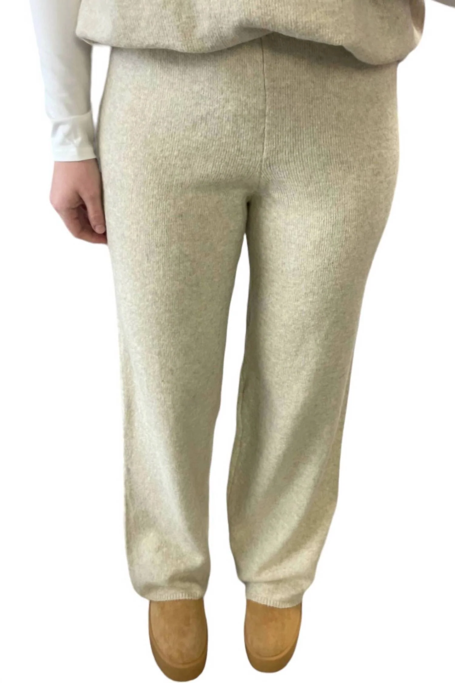 The Cove Sweater Pants In Oatmeal