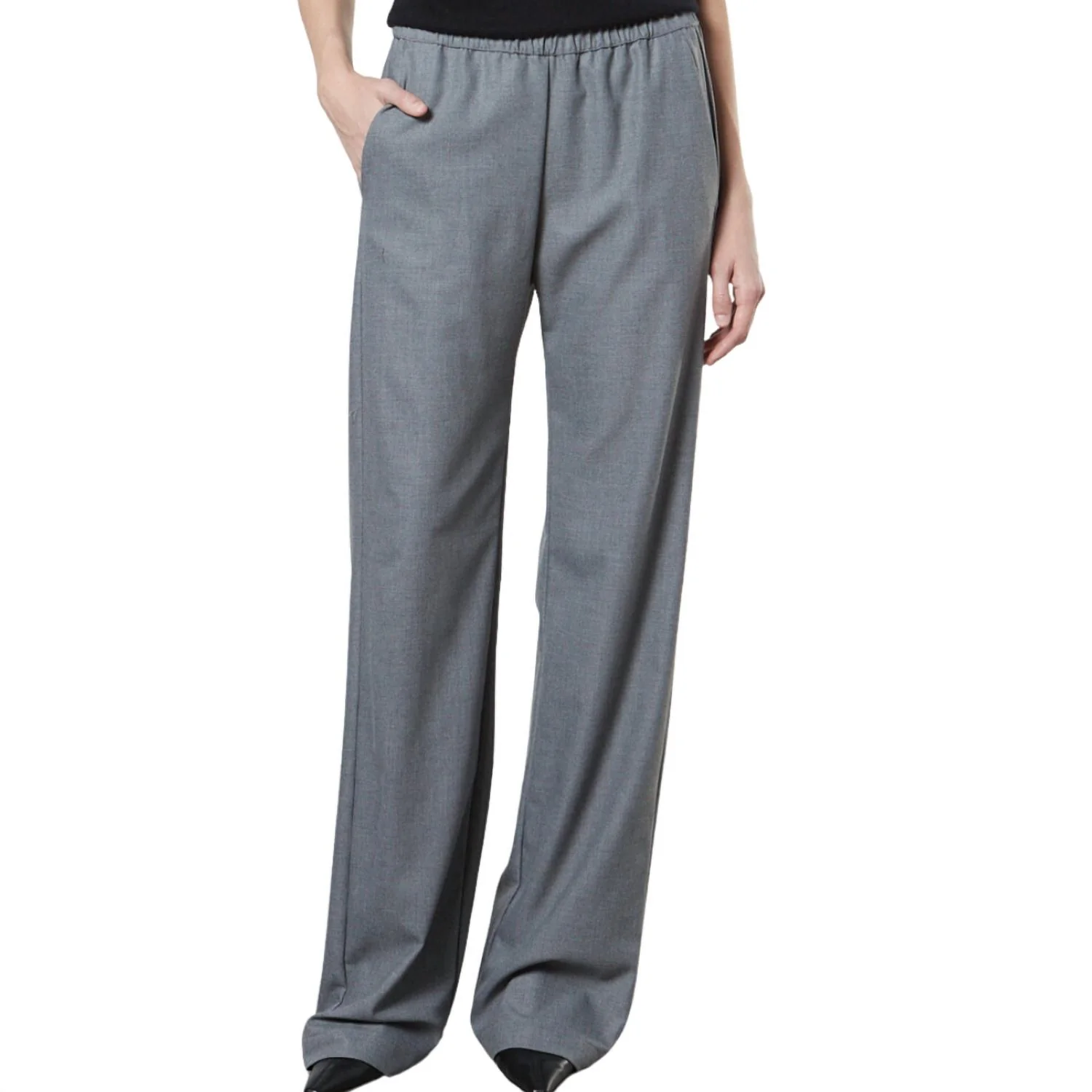 Everywhere Suit Pant In Light Grey