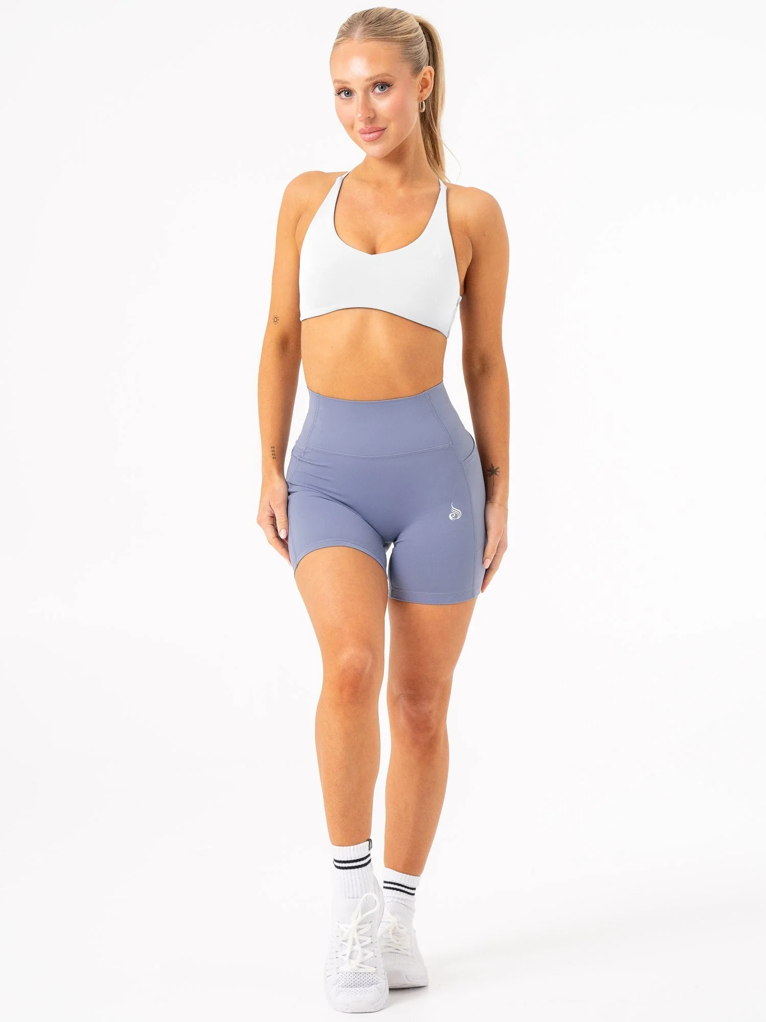 NKD Embody Sports Crop - White
