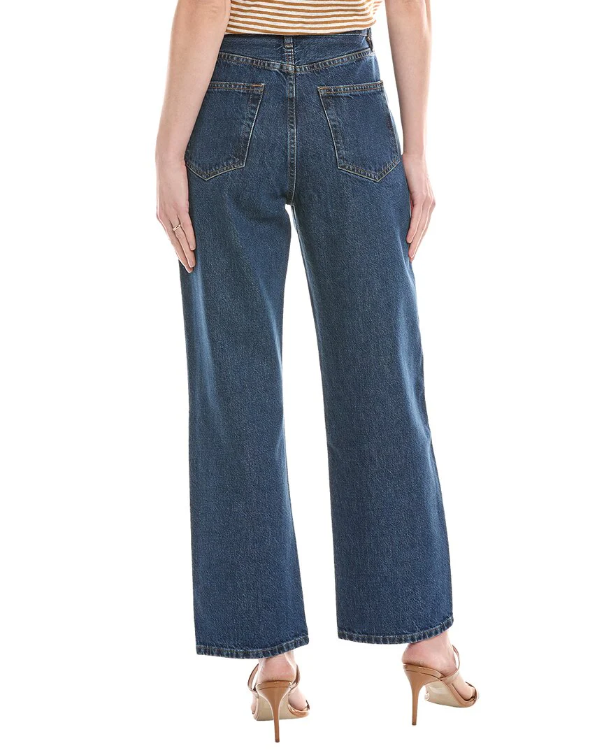 FRAME Denim Le Jane Kirk Ankle High-Rise Straight Jean
