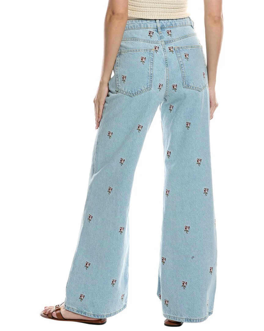 FARM Rio Rose Embroidery Jean